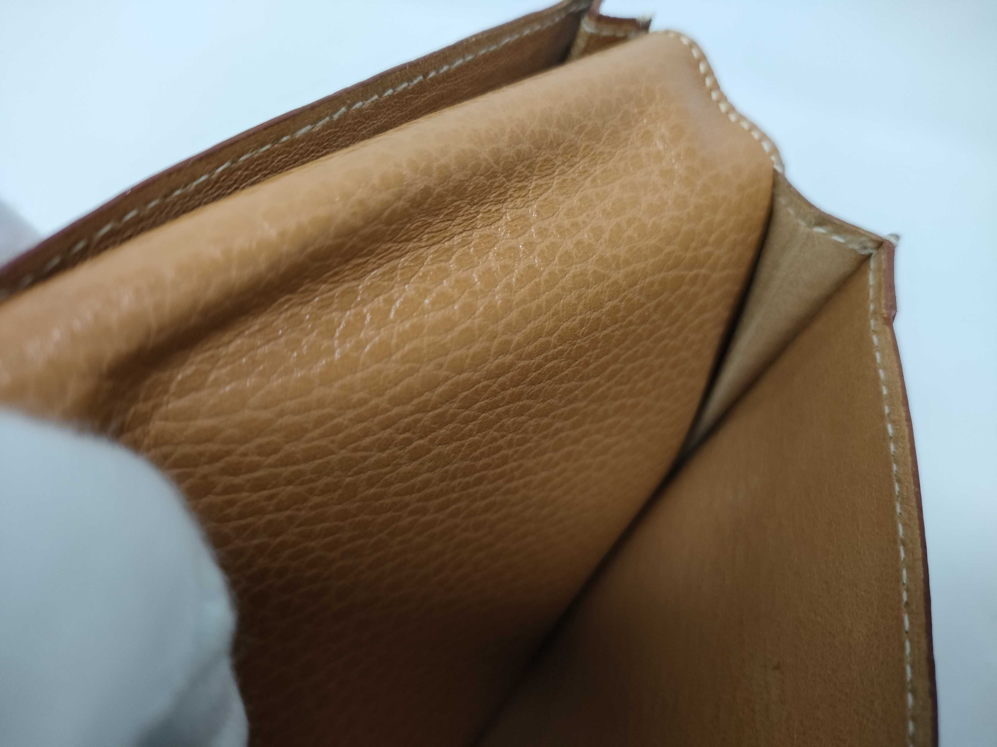MC2 Fleming Brown Taurillon Clemence Bi-fold Wallet Long Wallet Billfold — view 11