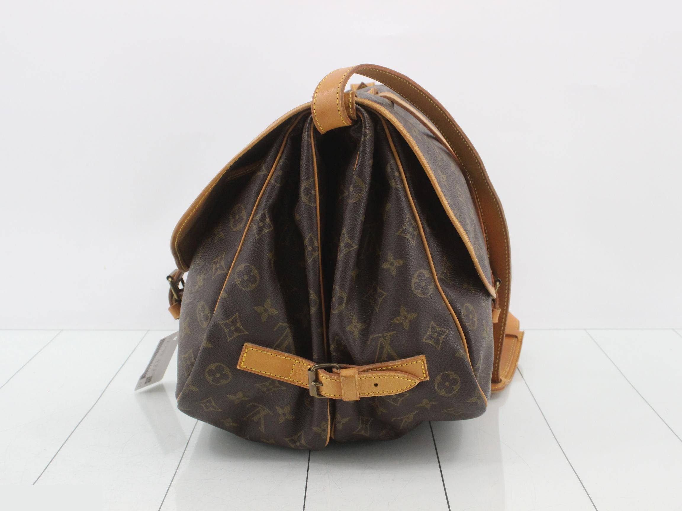 Monogram Saumur 35 Shoulder Bag — view 3