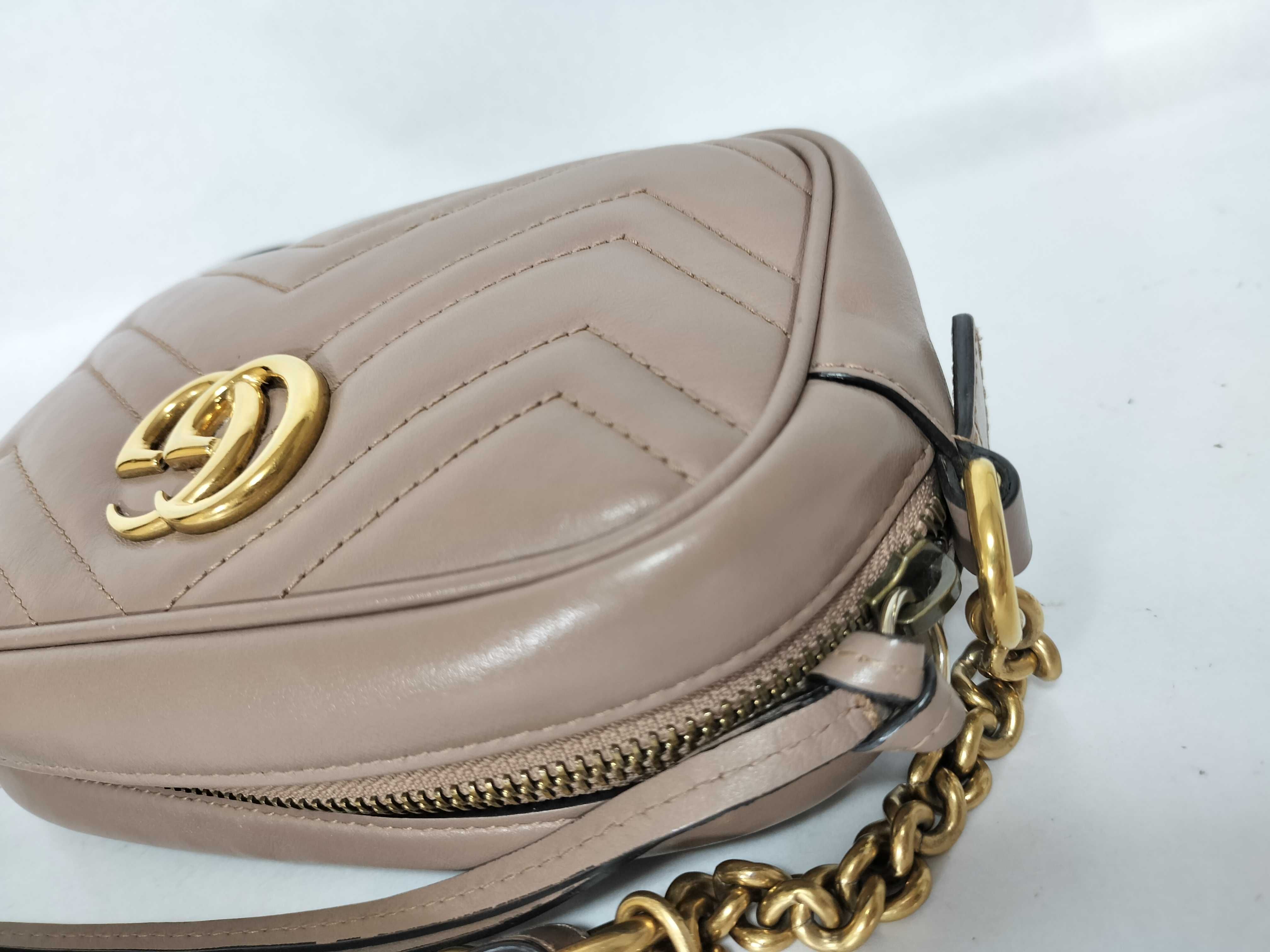 Matelasse Leather Camera Bag Shoulder Bag — view 8