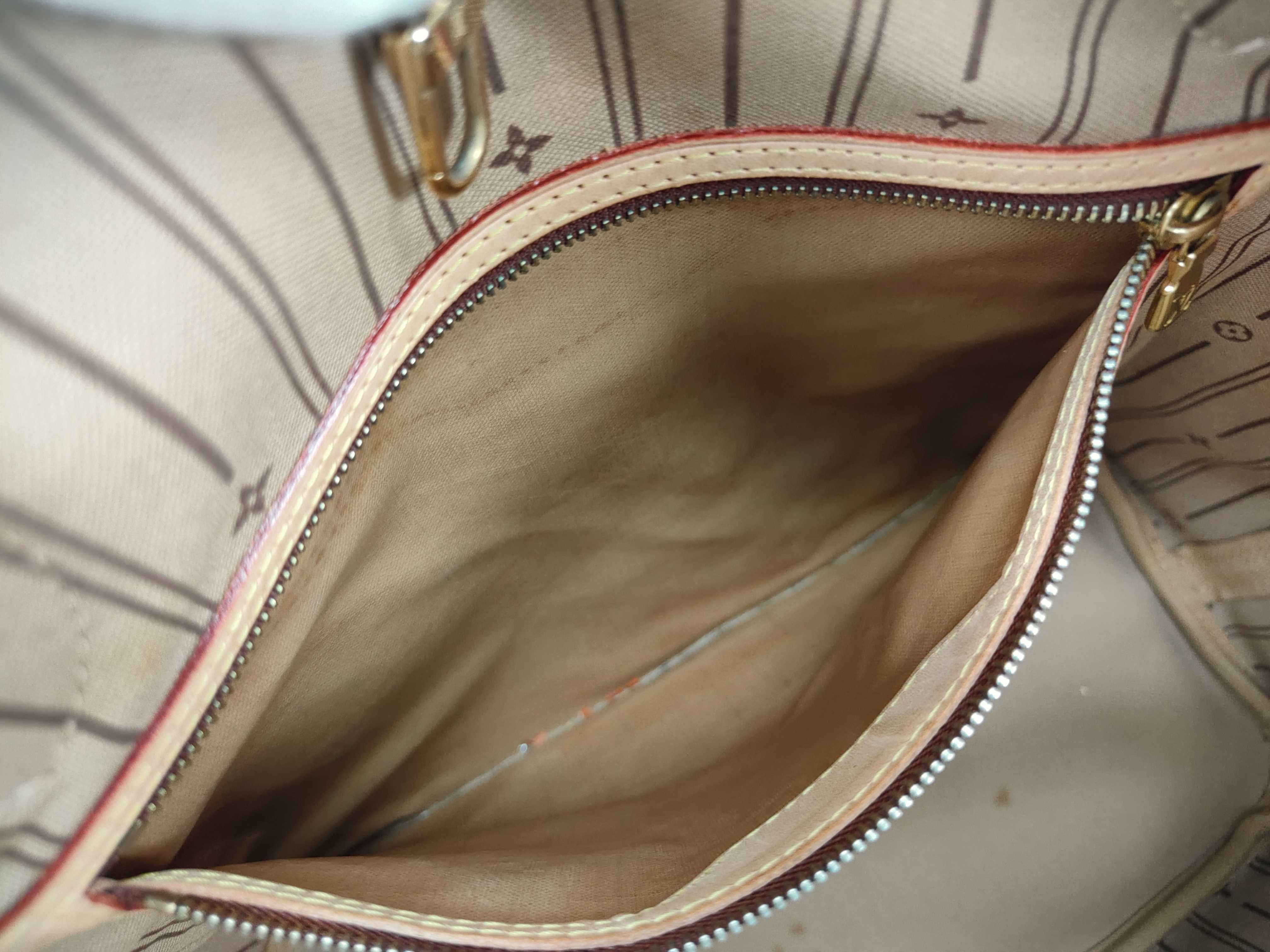 Monogram ID- Neverfull 32 Canvas Brown Totebag GHW SA3100 — view 15