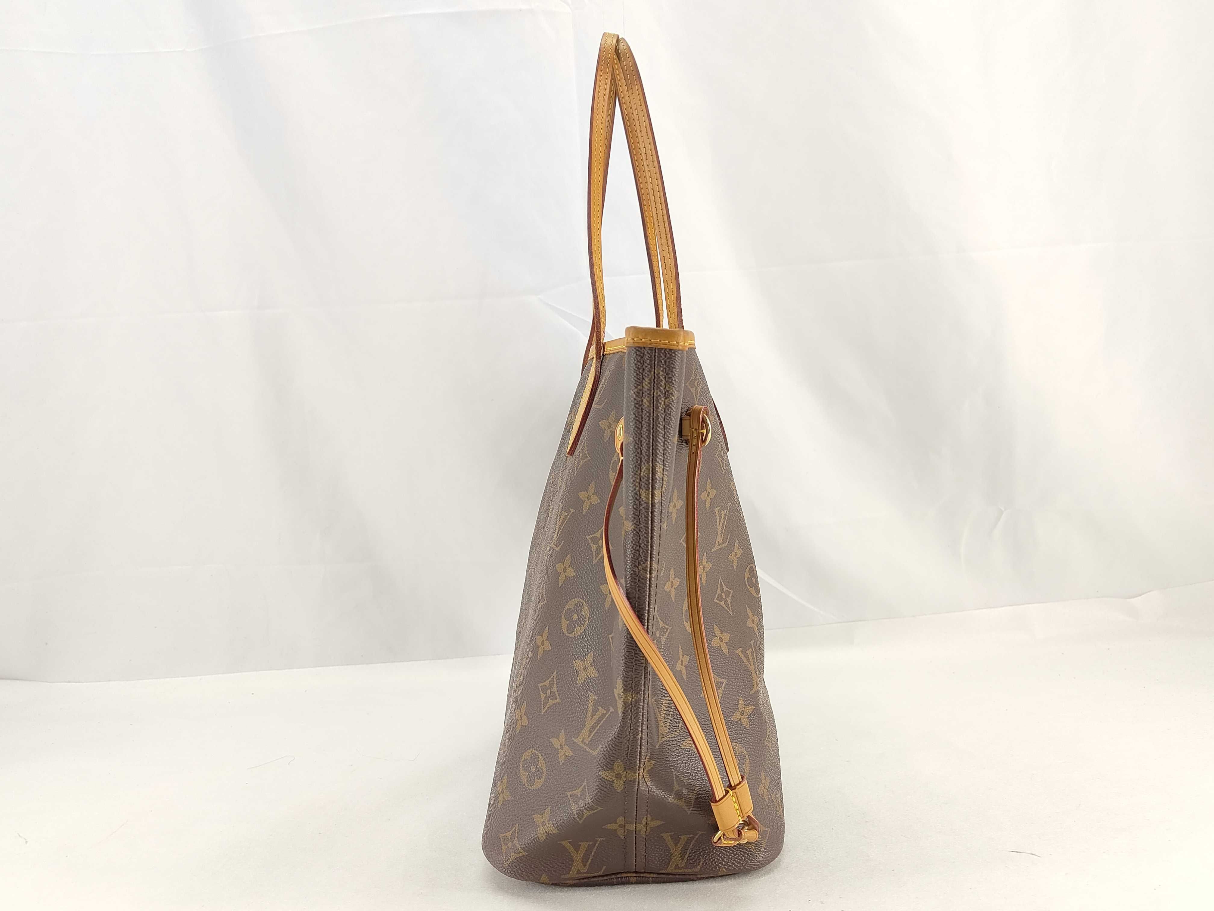 Monogram ID- Neverfull 32 Canvas Brown Totebag GHW SA3100 — view 3