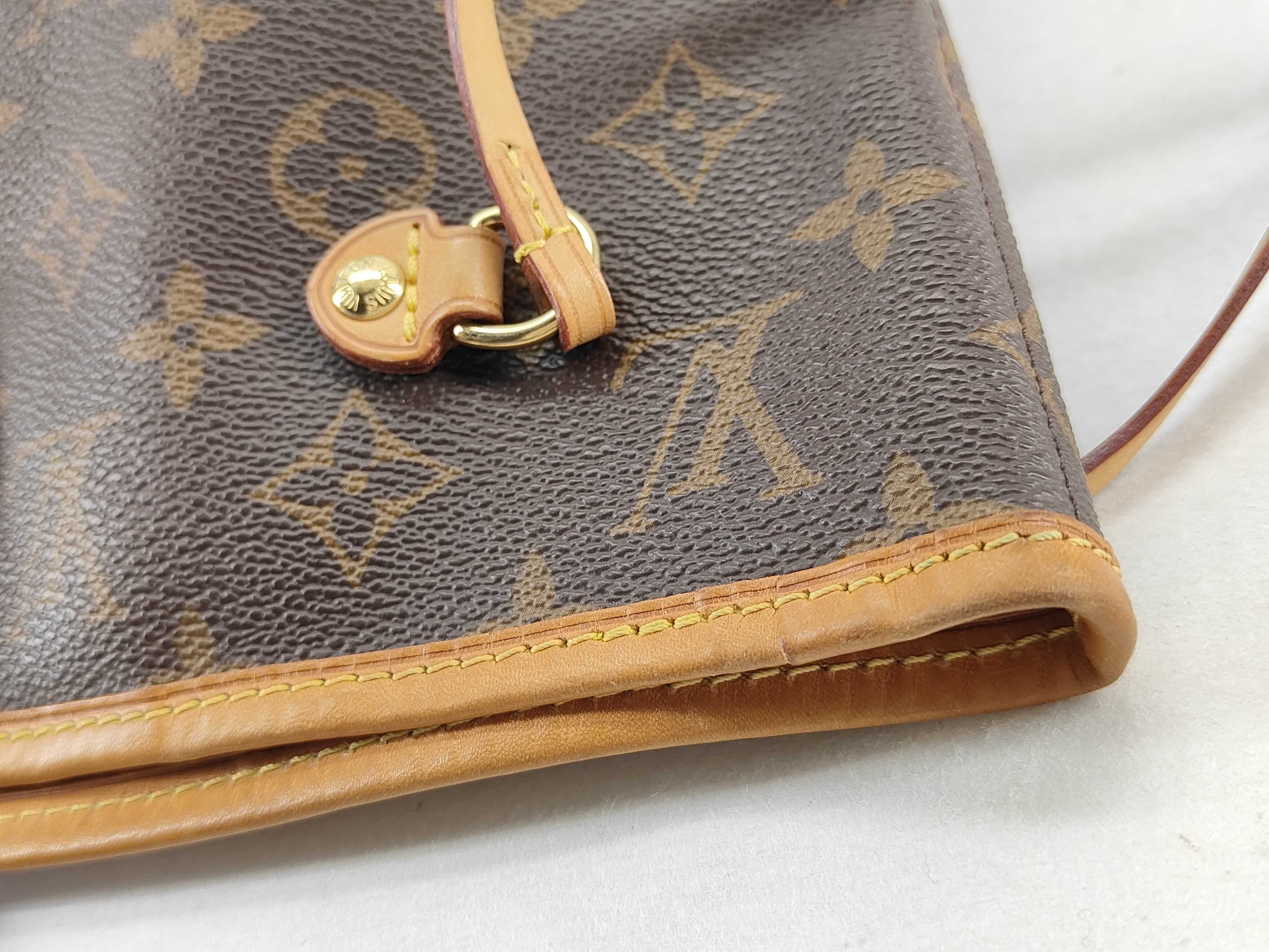 Monogram ID- Neverfull 32 Canvas Brown Totebag GHW SA3100 — view 7