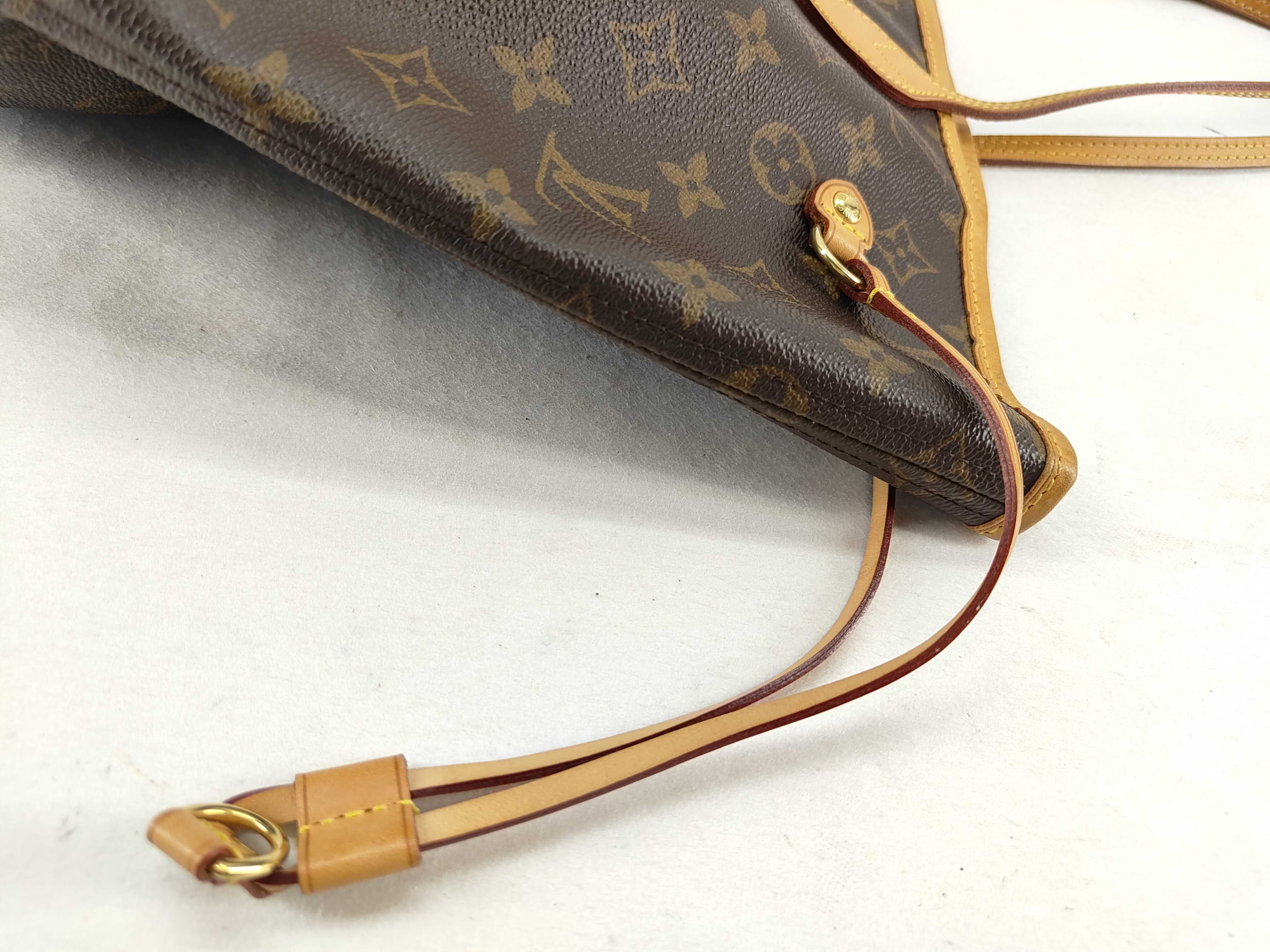 Monogram ID- Neverfull 32 Canvas Brown Totebag GHW SA3100 — view 10