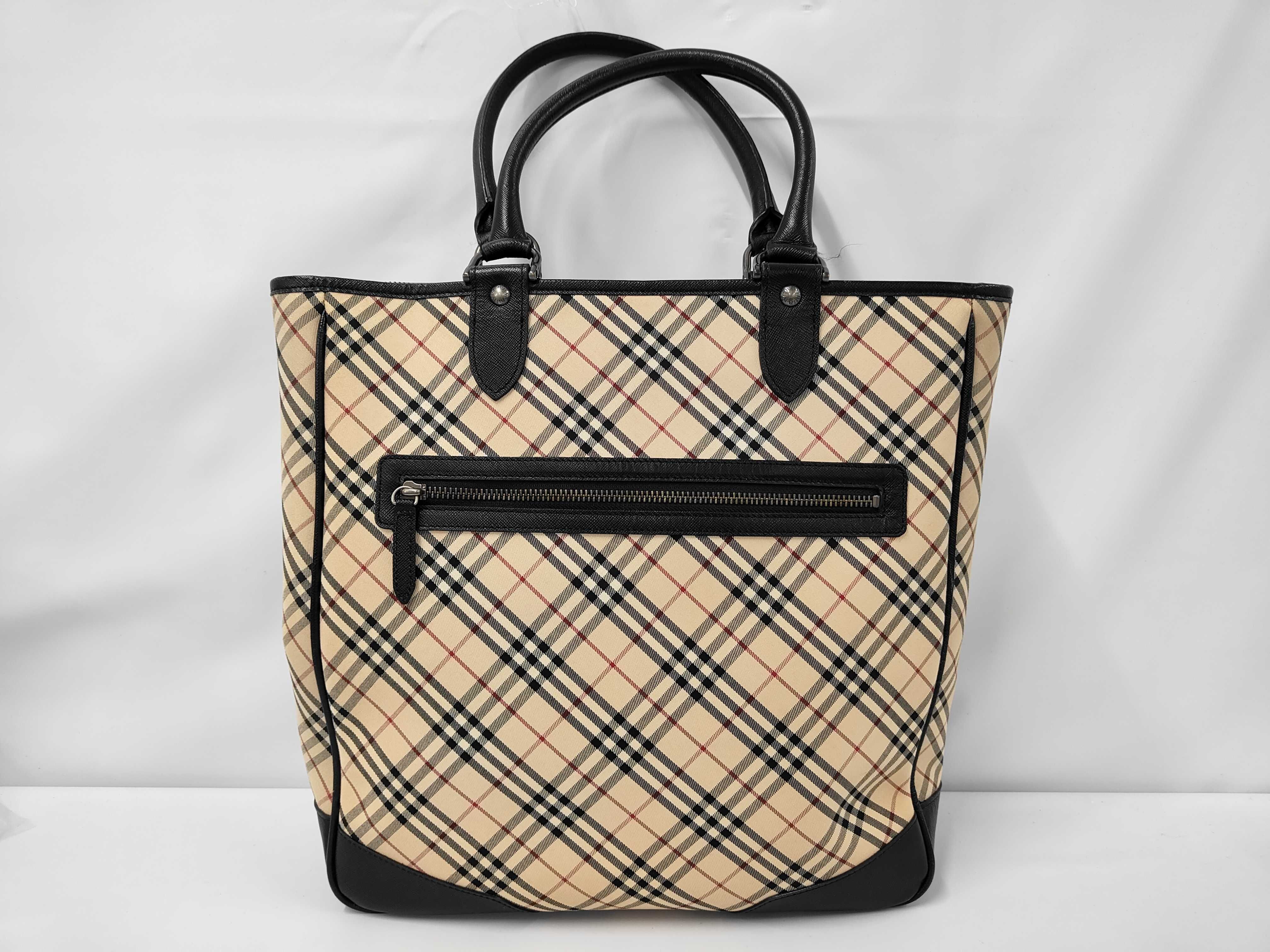 Nova Check Tote Bag