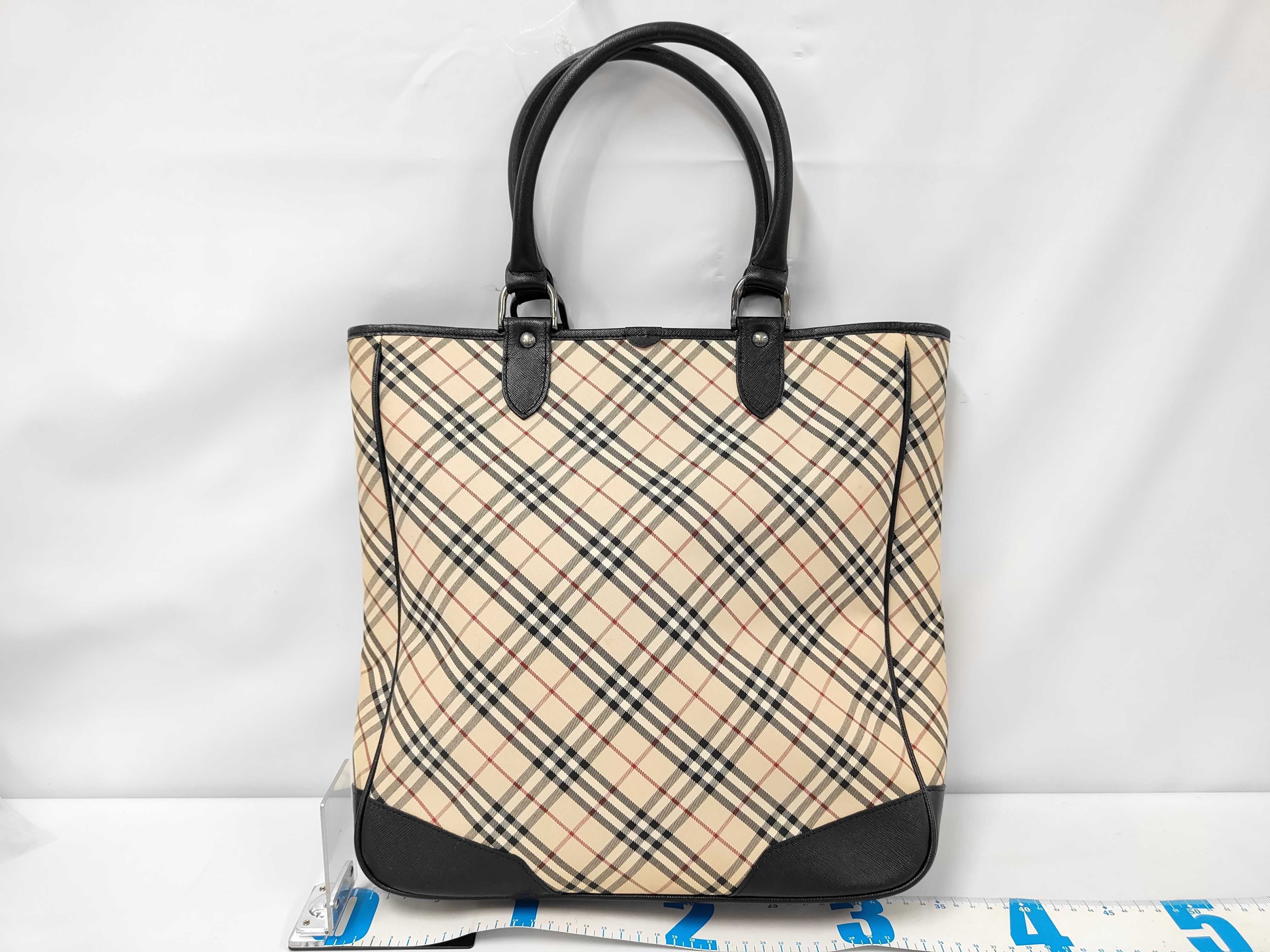 Nova Check Tote Bag — view 2