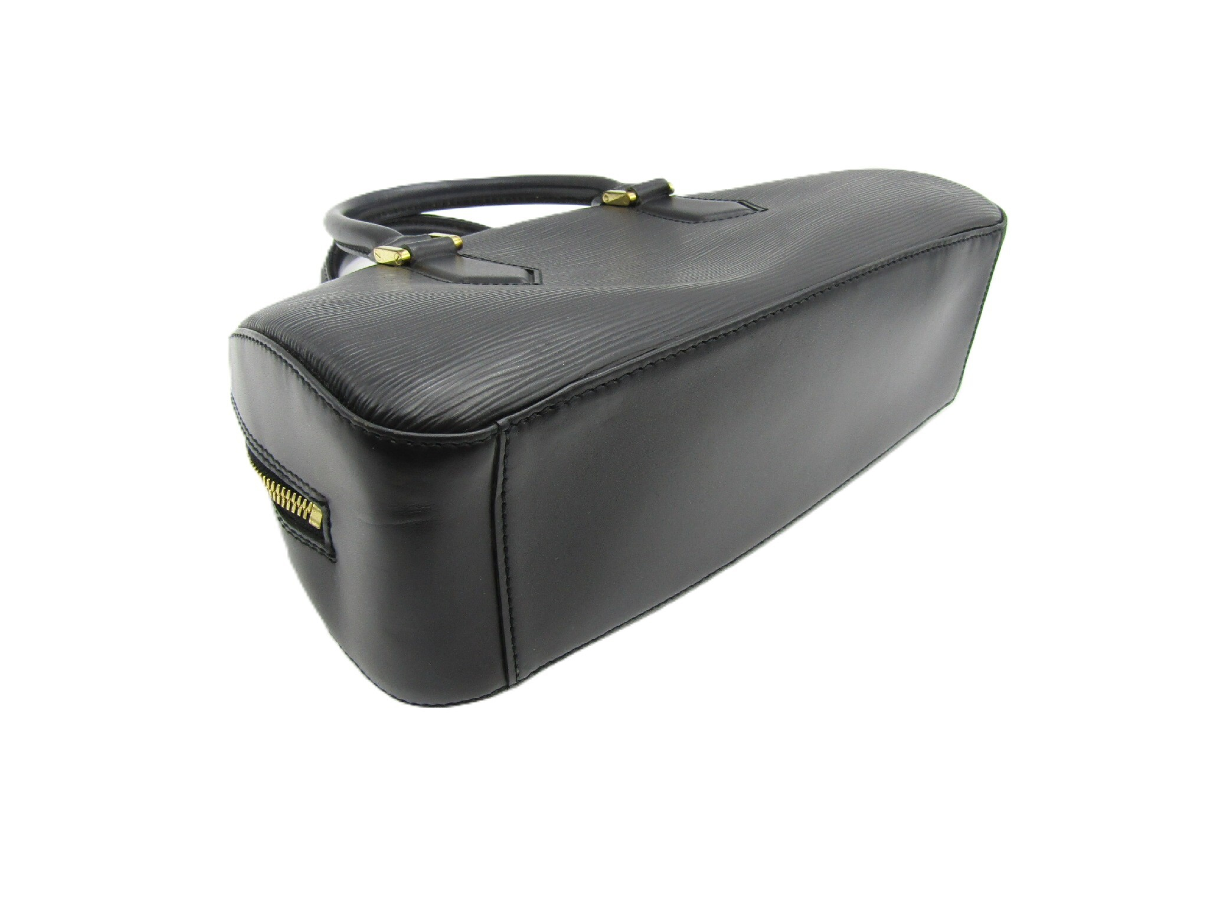 Epi Jasmine M52082 Noir Gold Hardware Handbag — view 4