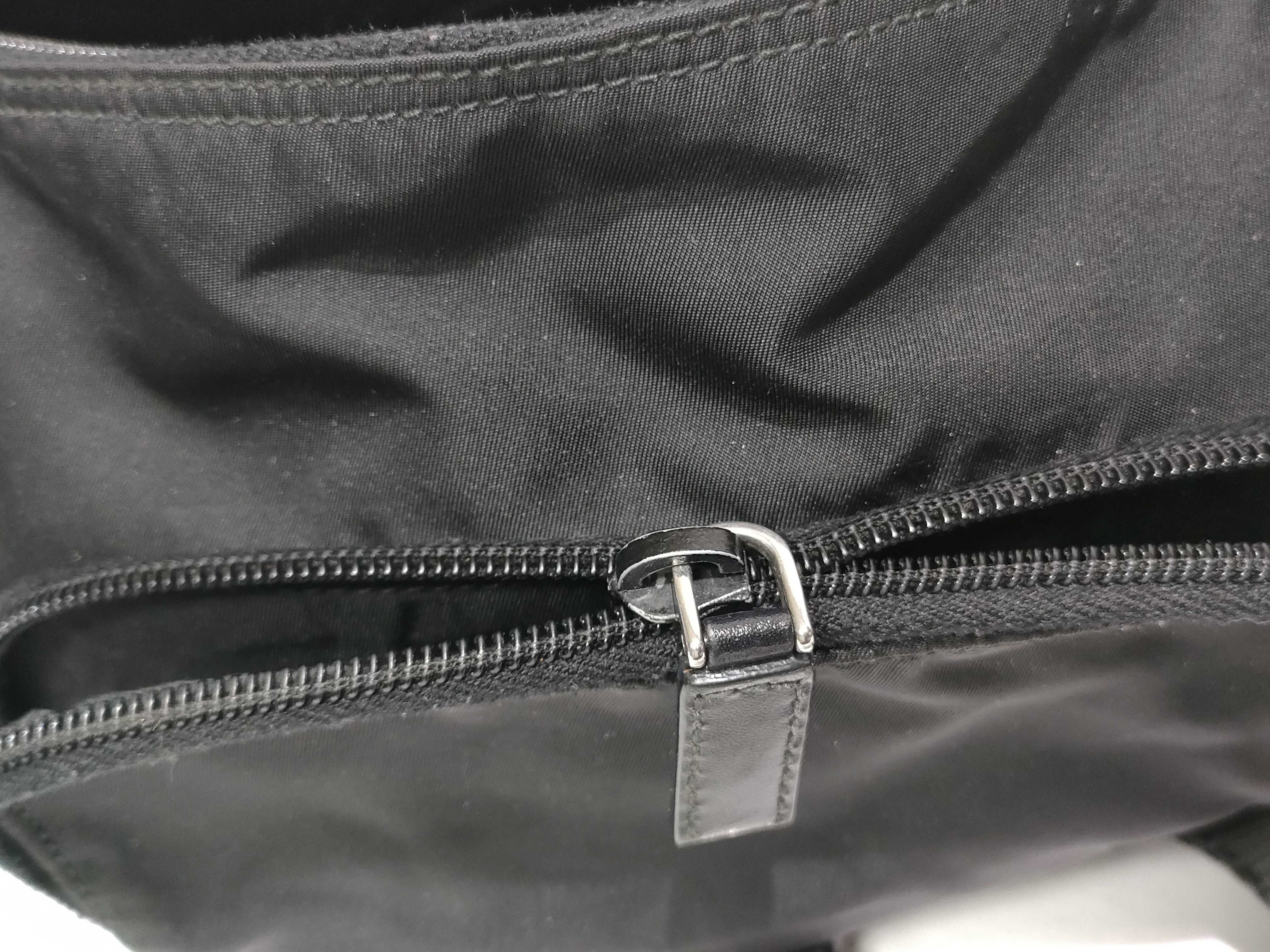 Nylon Prada Nylon Triangle Logo Shoulder Bag — view 14