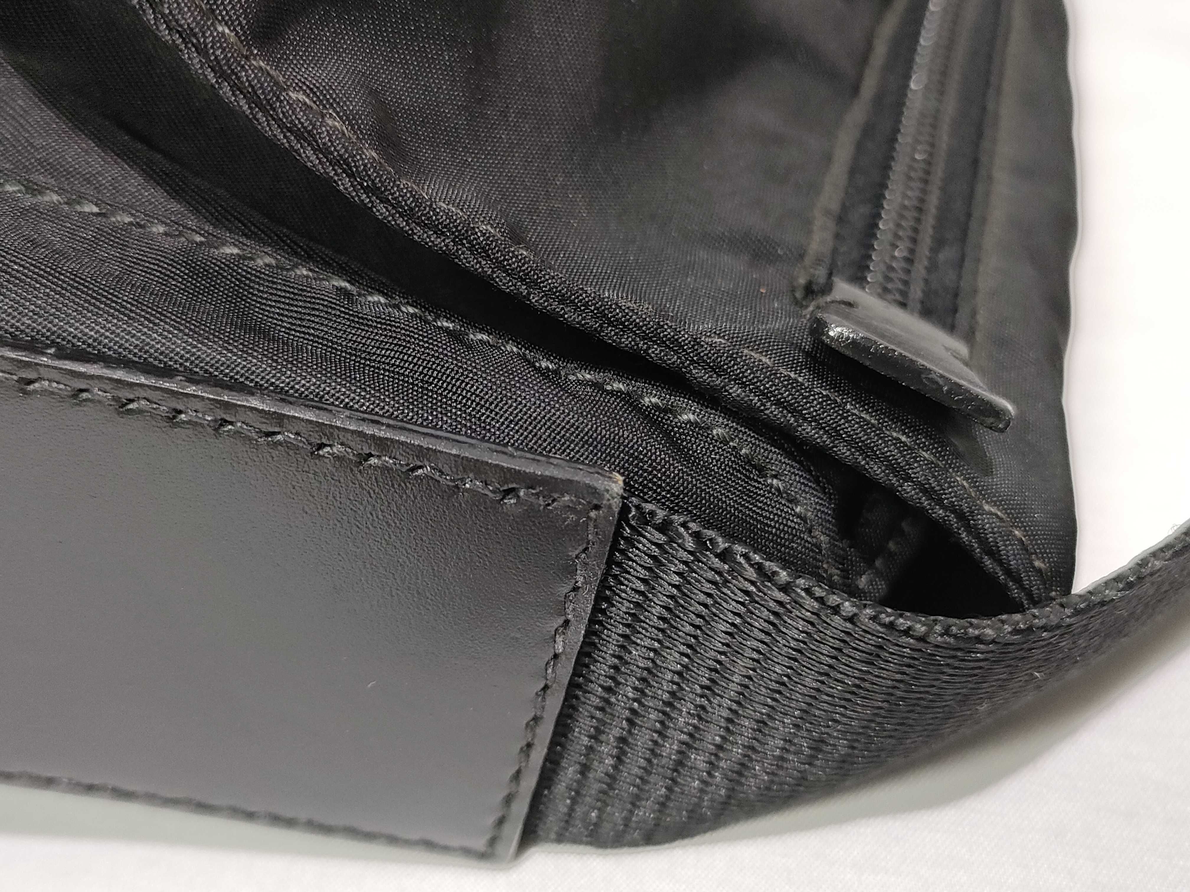 Nylon Prada Nylon Triangle Logo Shoulder Bag — view 5