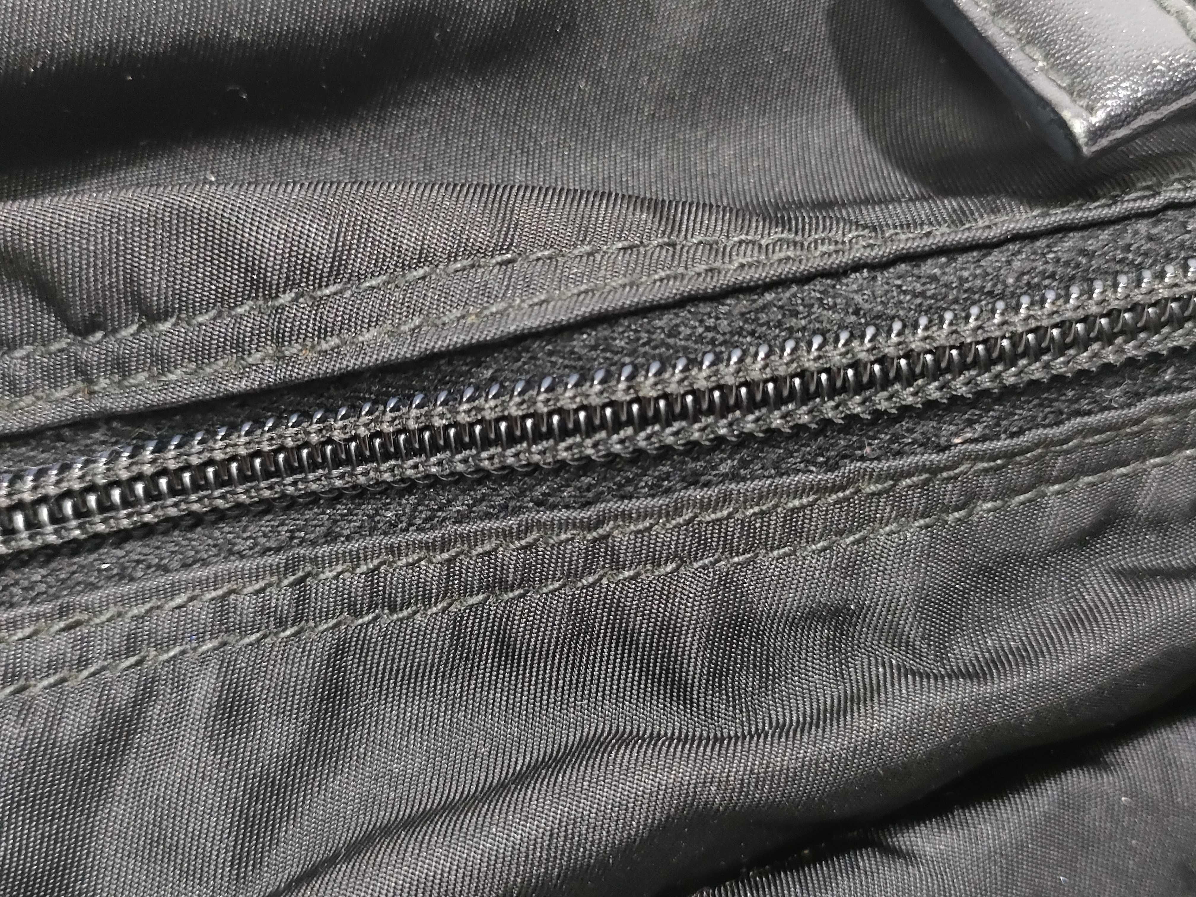 Nylon Prada Nylon Triangle Logo Shoulder Bag — view 8