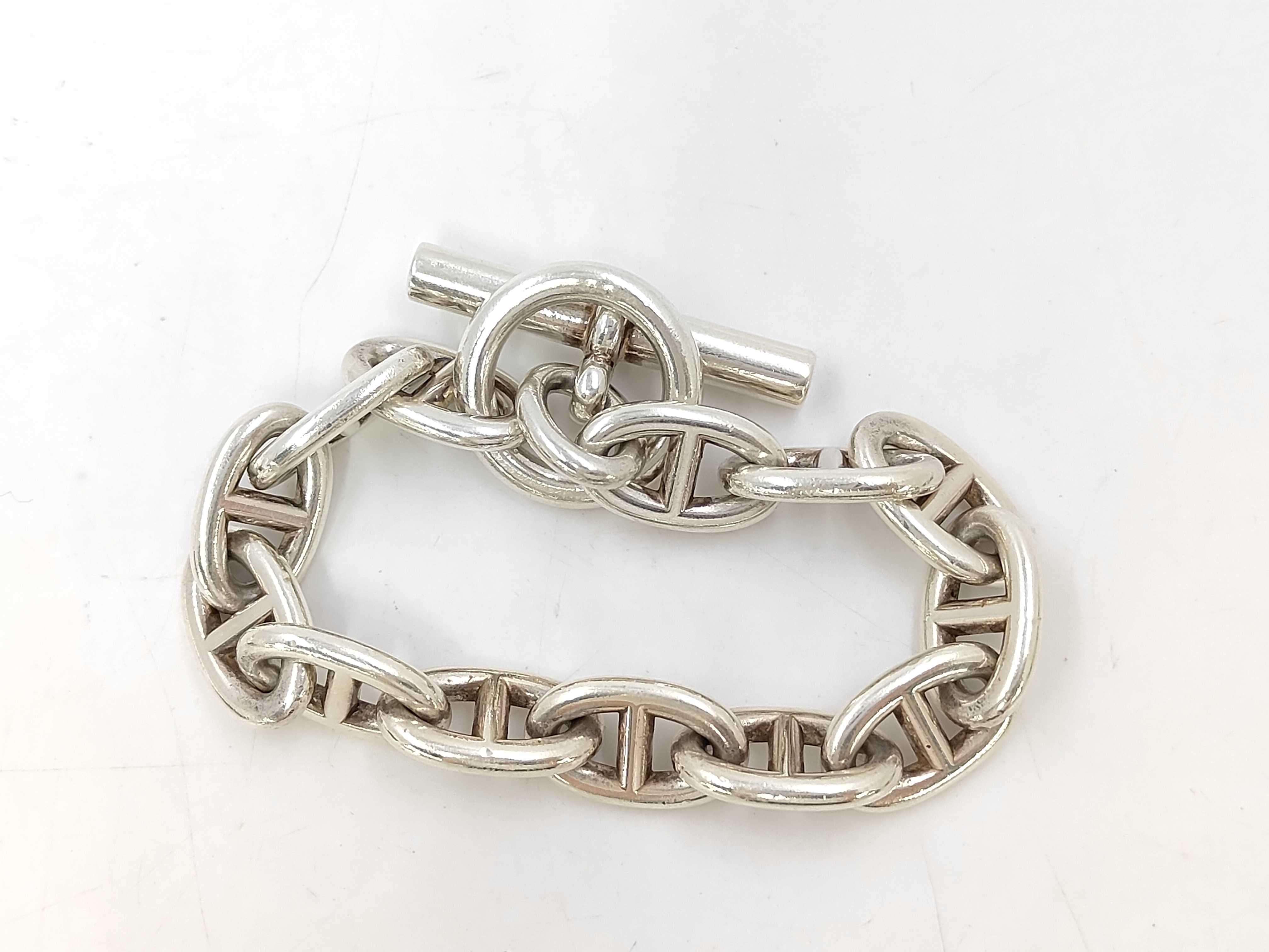 Chaine d'Ancre TGM bracelet/bangle, 13 links, 2025 model, with box and warranty, SV925, 116.6g. — view 2