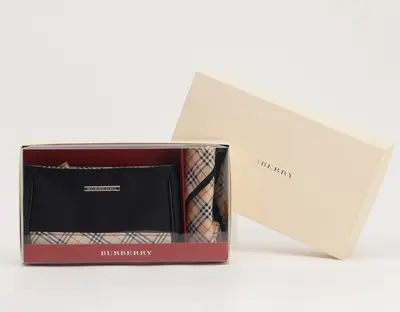 Unused pouch & handkerchief