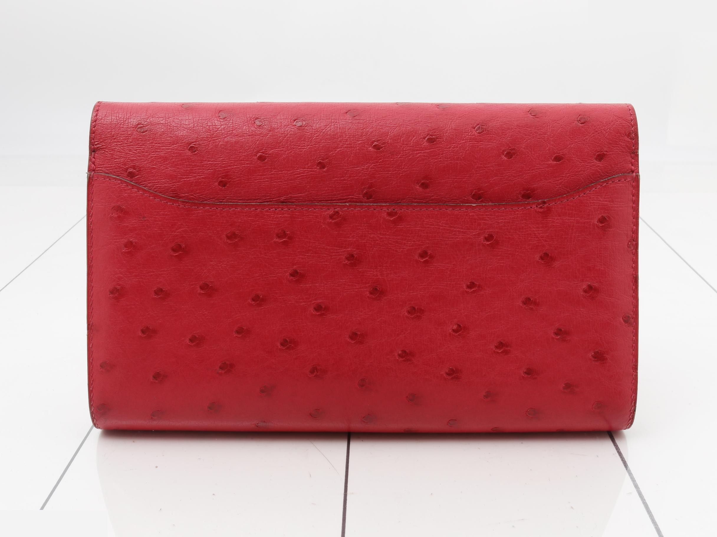 Constance Long Ostrich Bi-fold Wallet — view 2