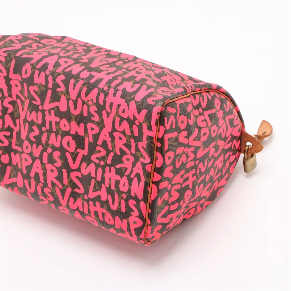 Monogram Graffiti Speedy 30 M93704 AA0049 Brown x Pink — view 3