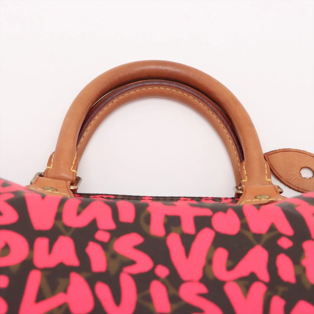 Monogram Graffiti Speedy 30 M93704 AA0049 Brown x Pink — view 6