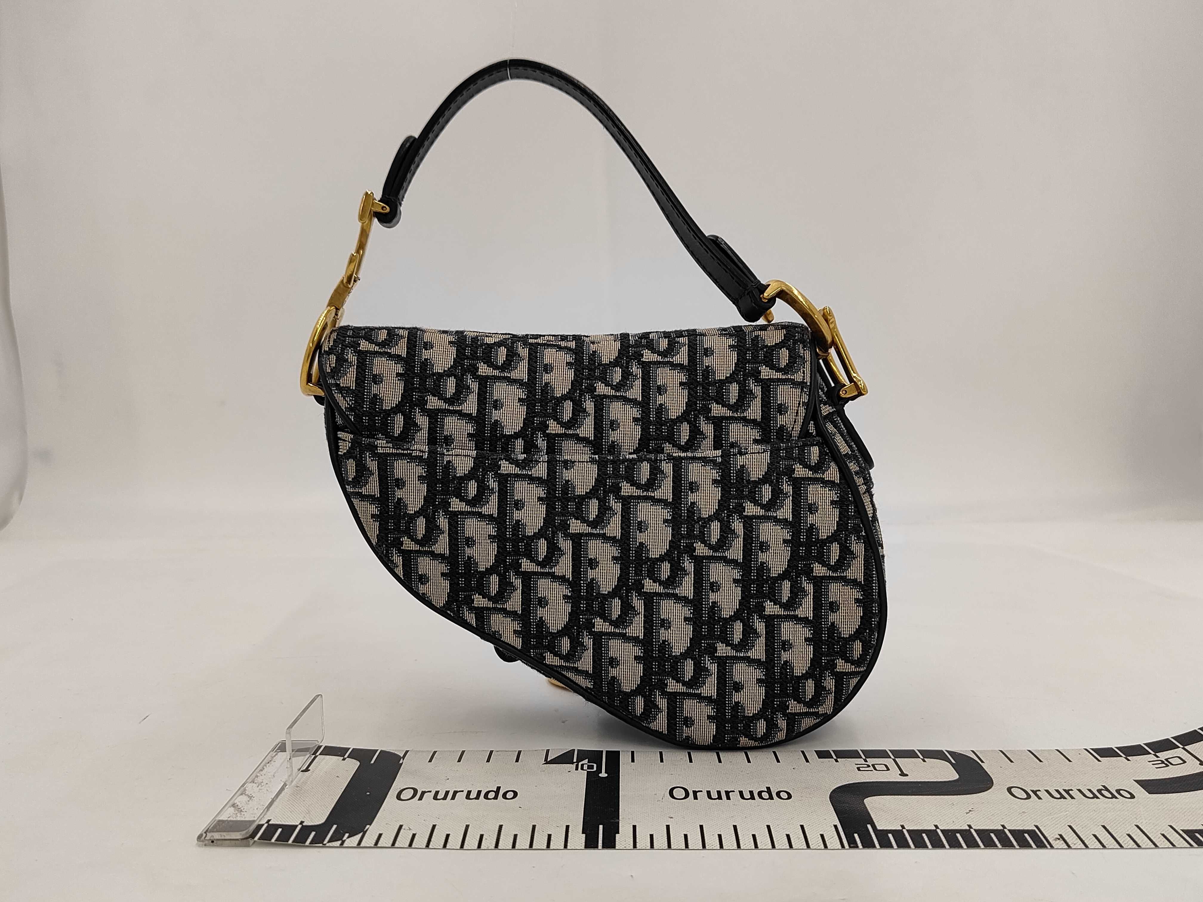 Oblique Saddle Handbag — view 2