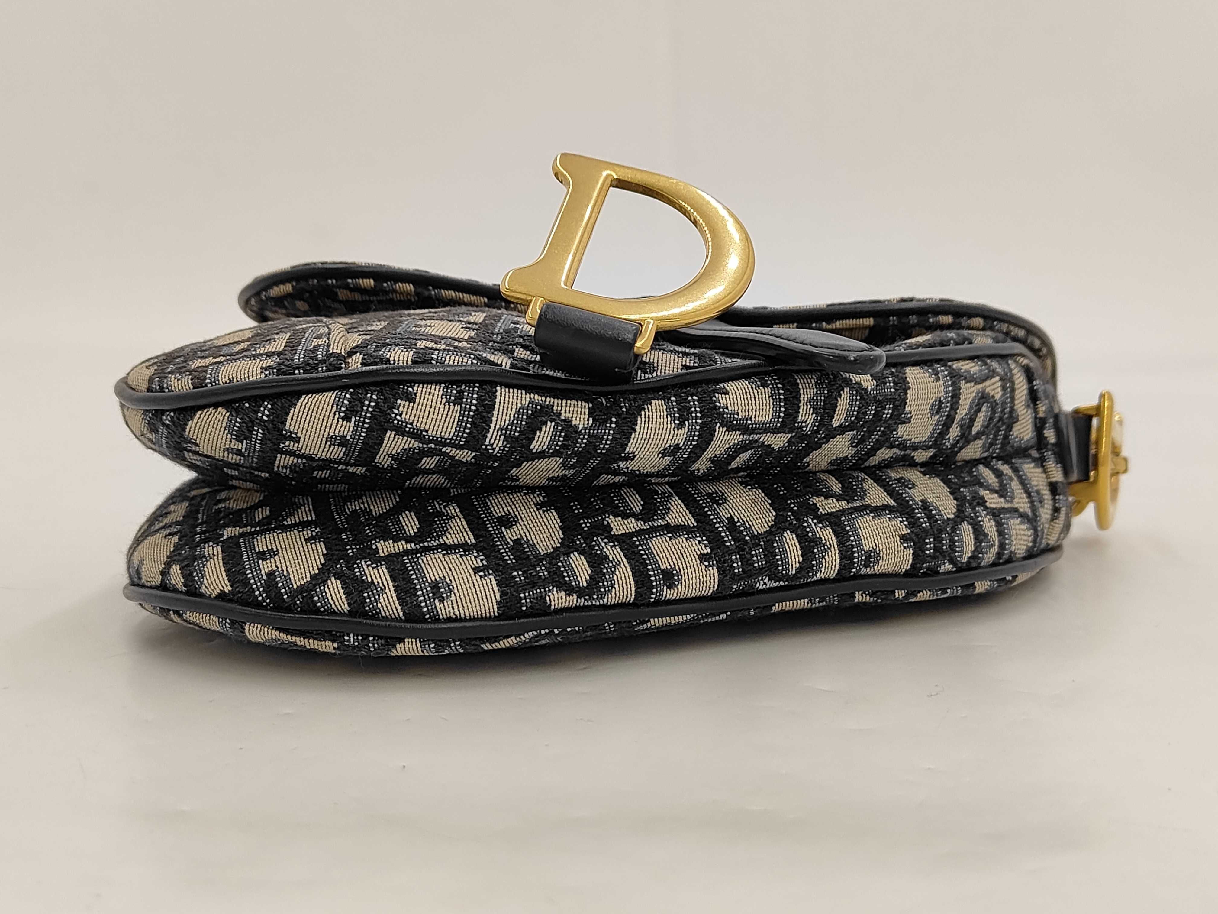 Oblique Saddle Handbag — view 3
