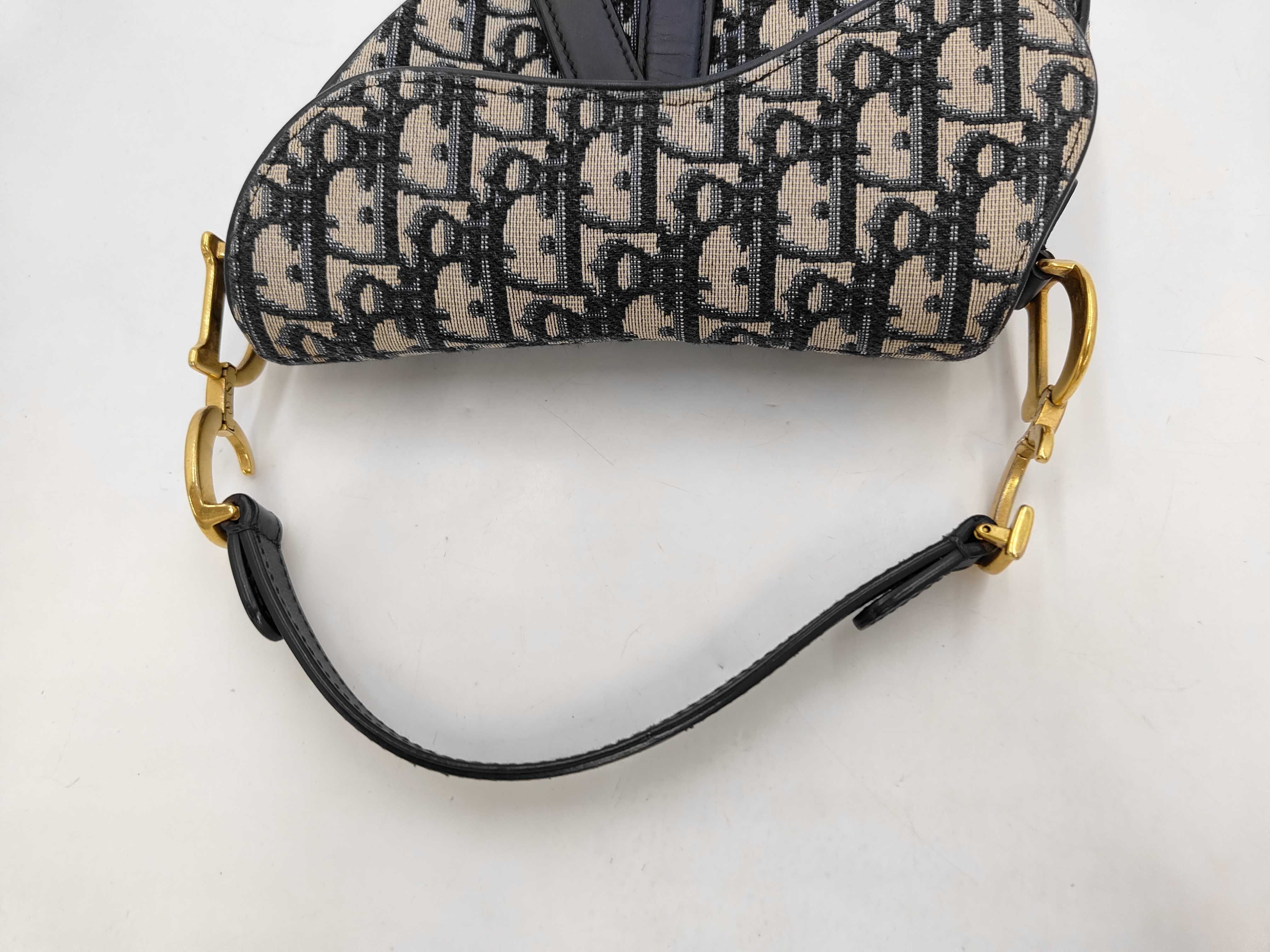 Oblique Saddle Handbag — view 5