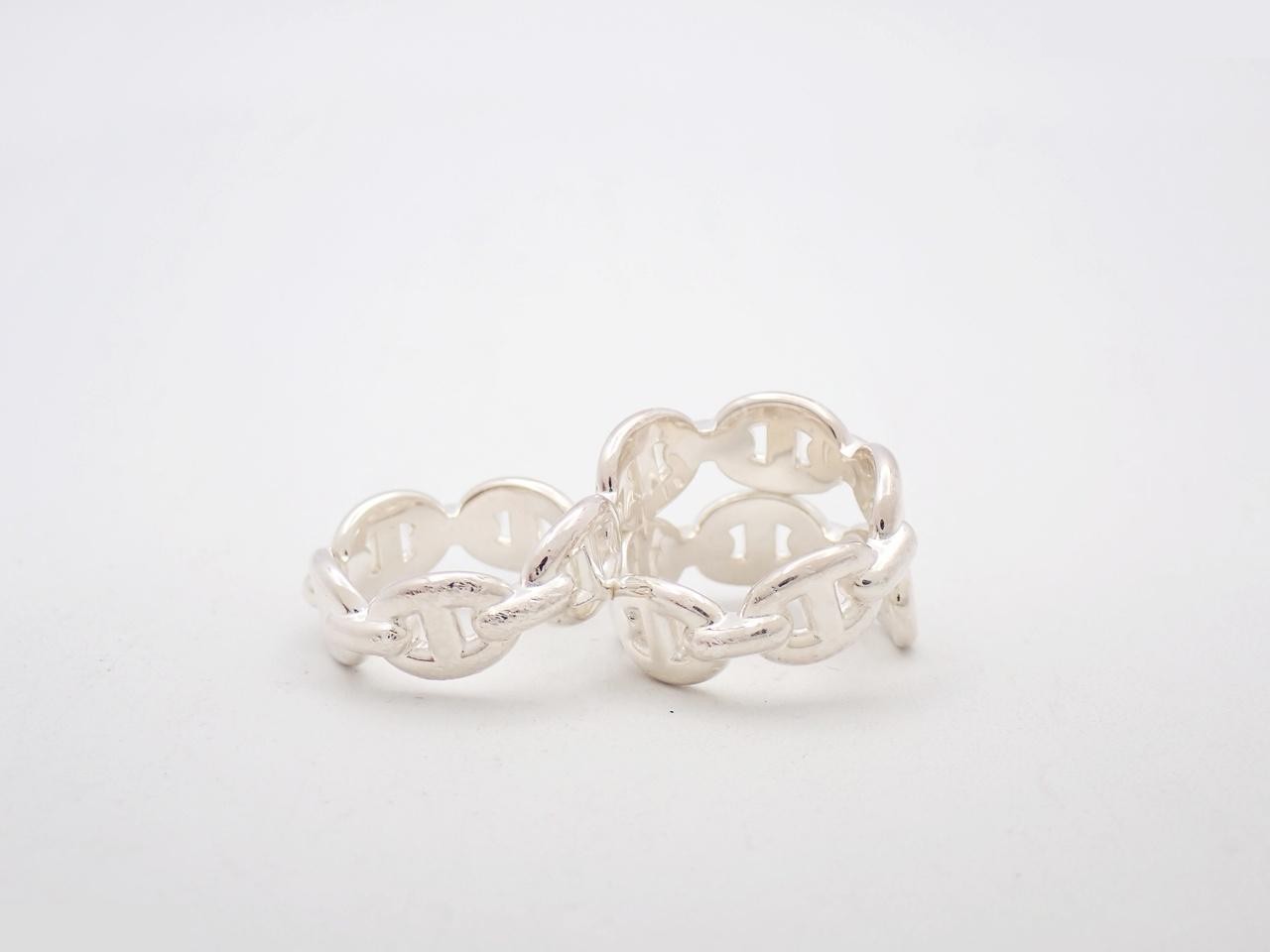 SV925/12.3g Chaine d'Ancre Enchainée Double Ring — view 2