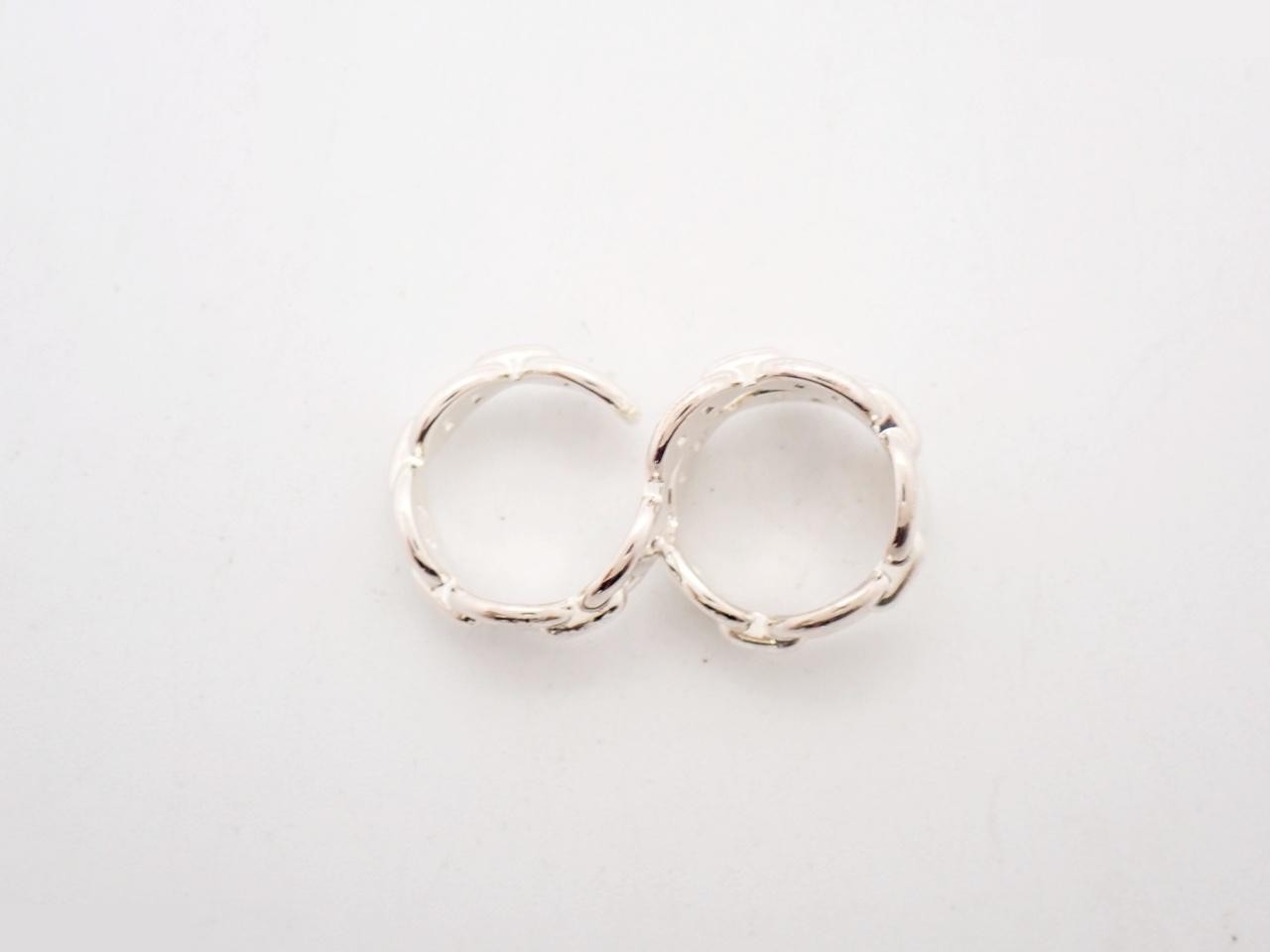 SV925/12.3g Chaine d'Ancre Enchainée Double Ring — view 3