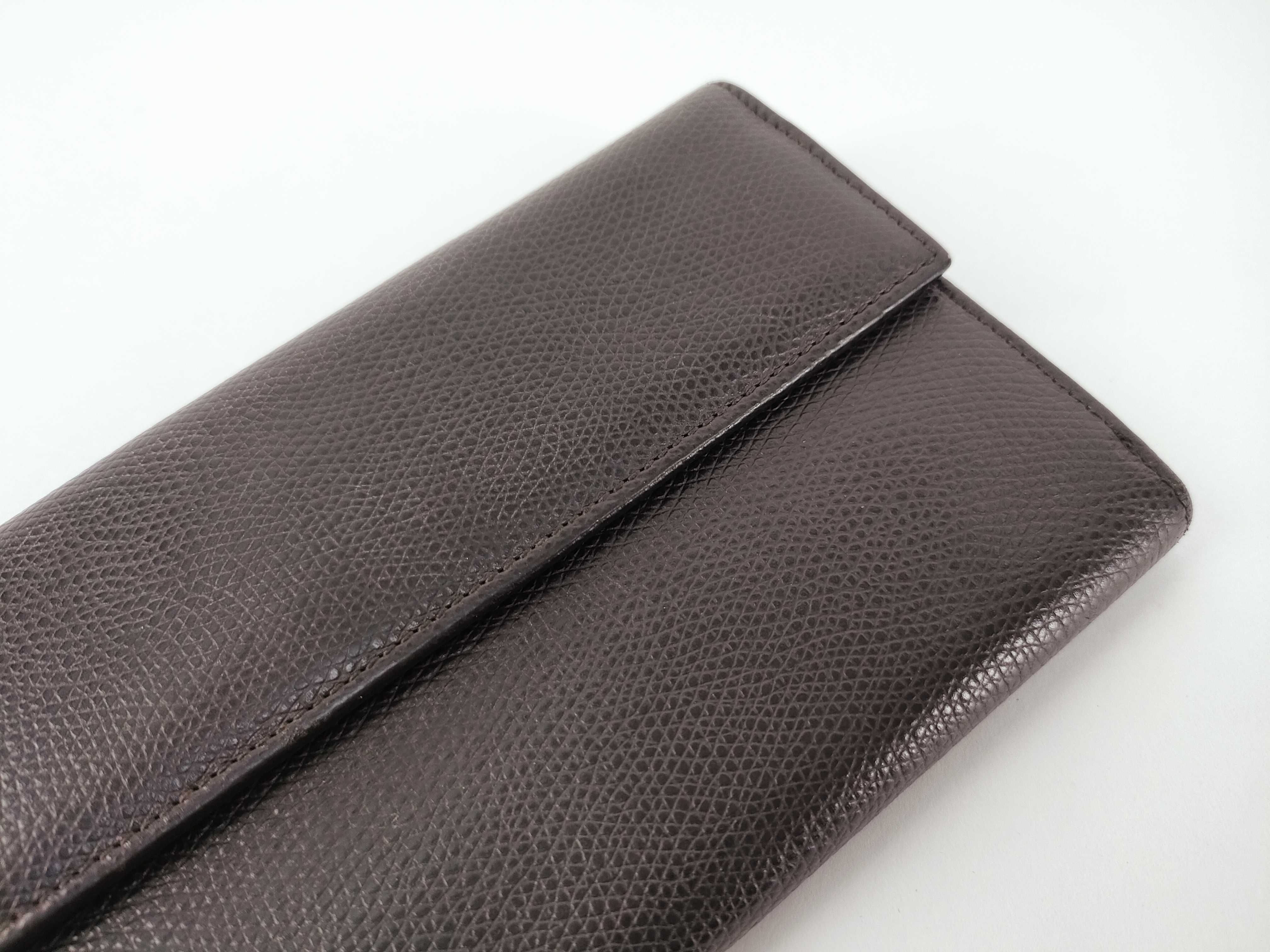 Bulgari Long Wallet Black Wallet — view 14
