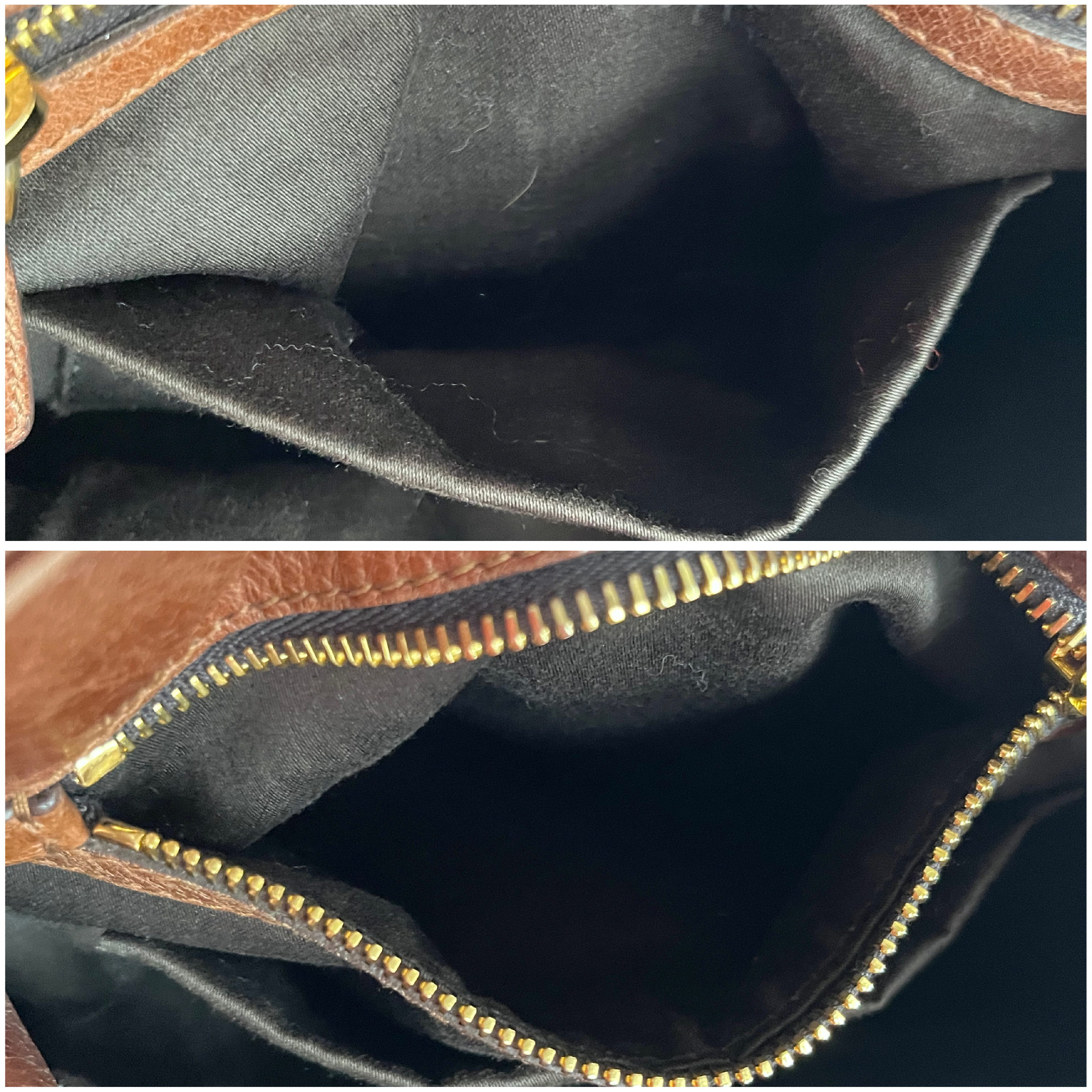 Vitello Luxe 2-Way Handbag with Shoulder Strap — view 14