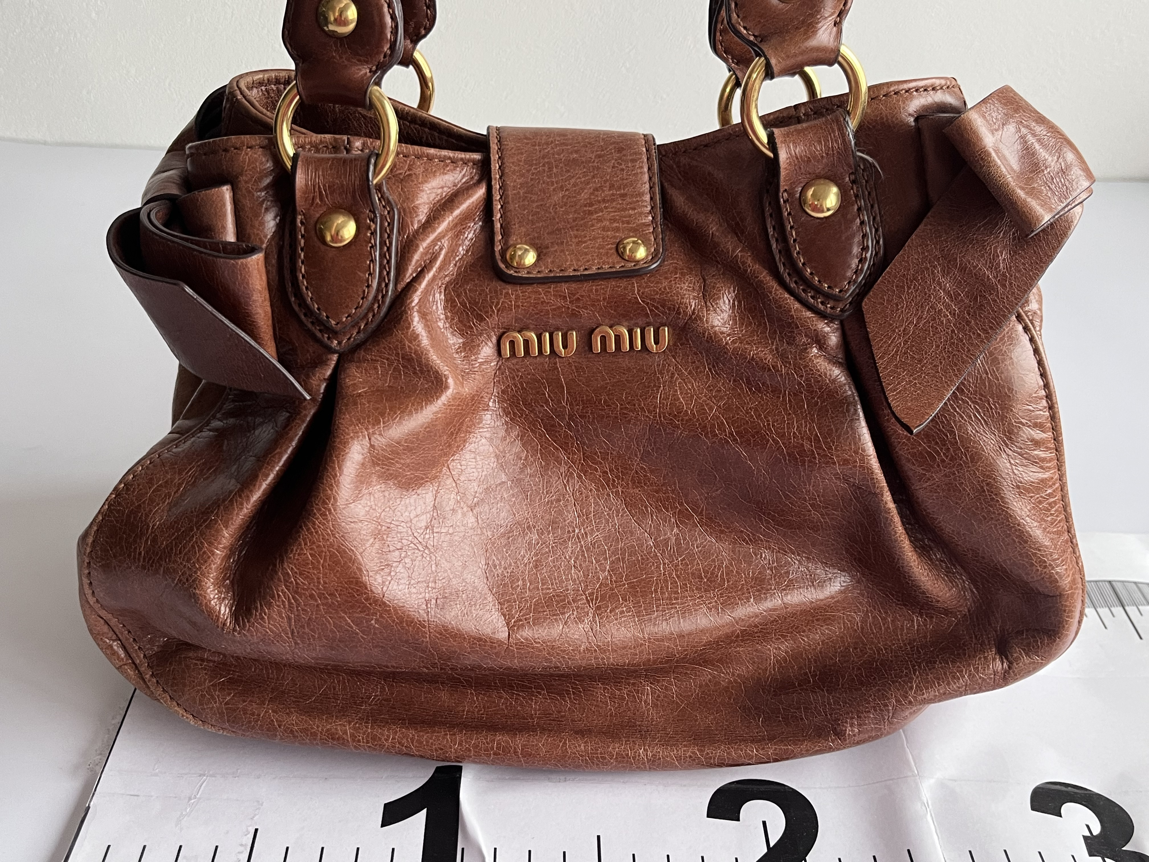 Vitello Luxe 2-Way Handbag with Shoulder Strap — view 3