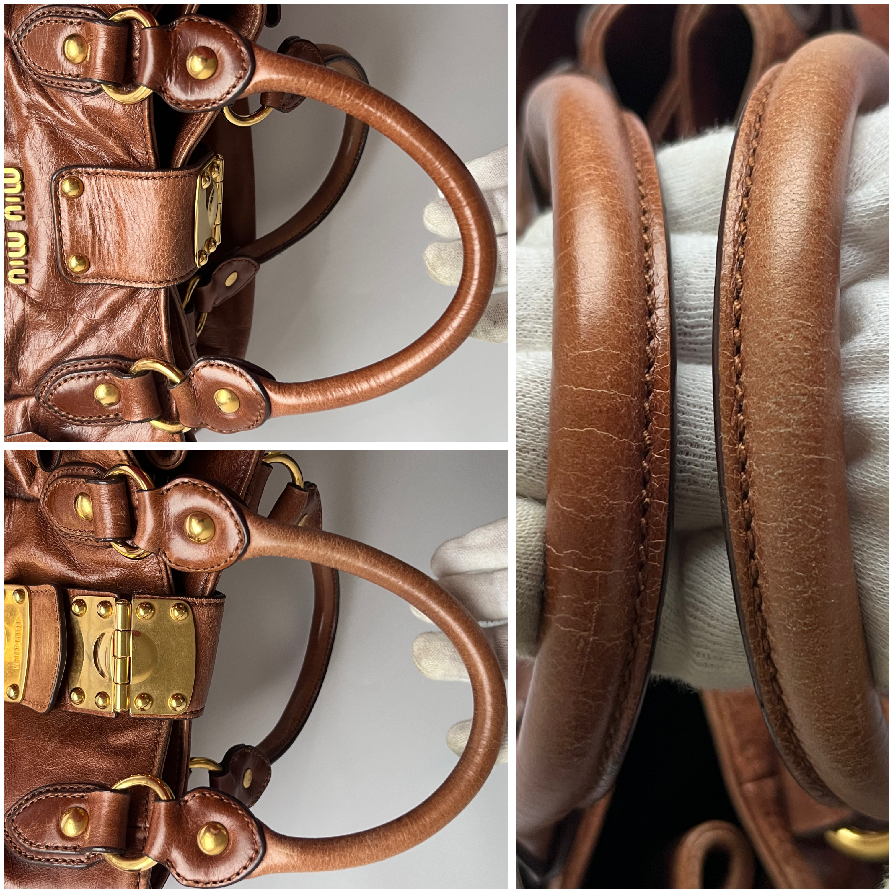 Vitello Luxe 2-Way Handbag with Shoulder Strap — view 8