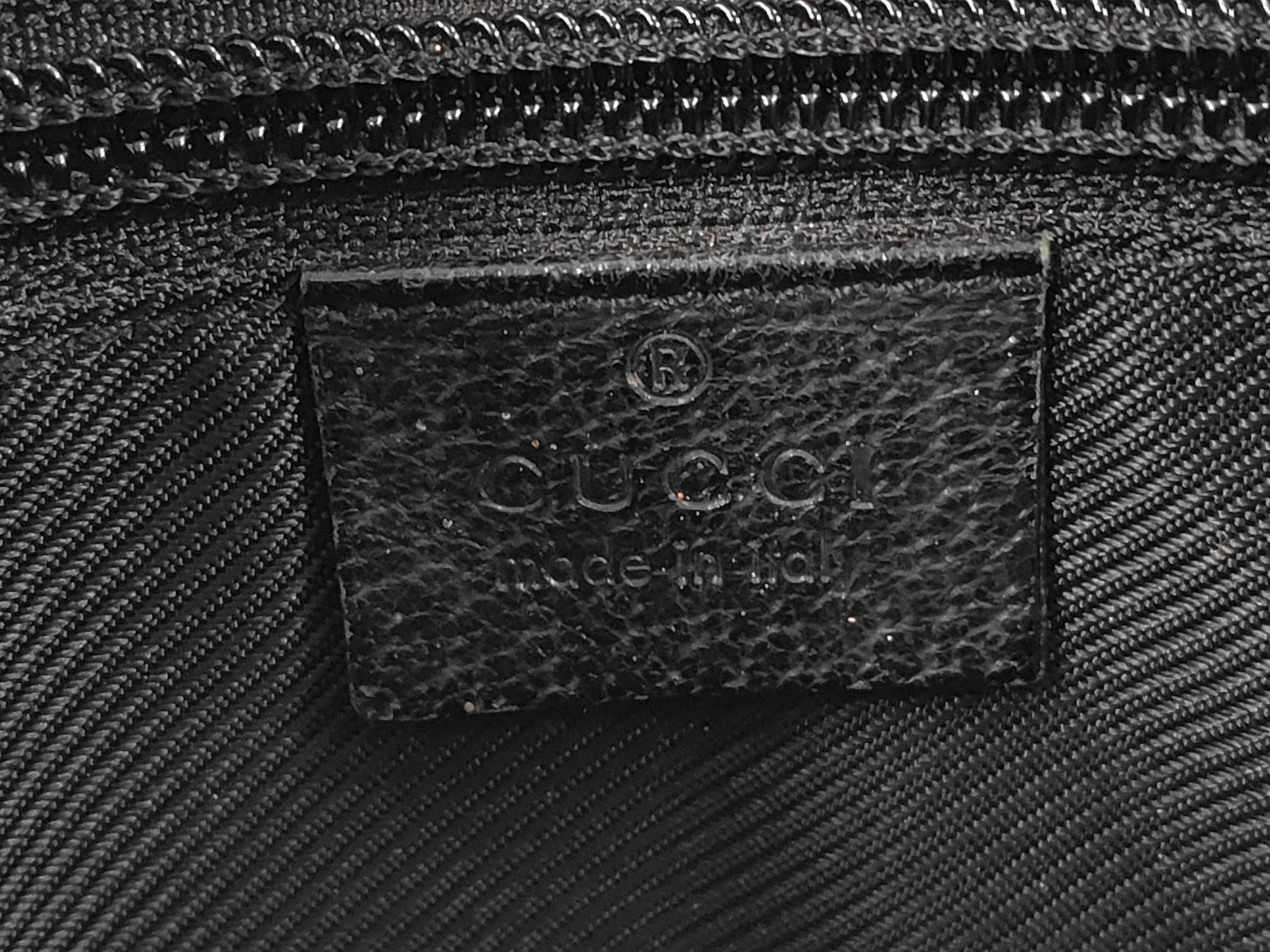 GG Canvas Shoulder Bag, Black — view 9
