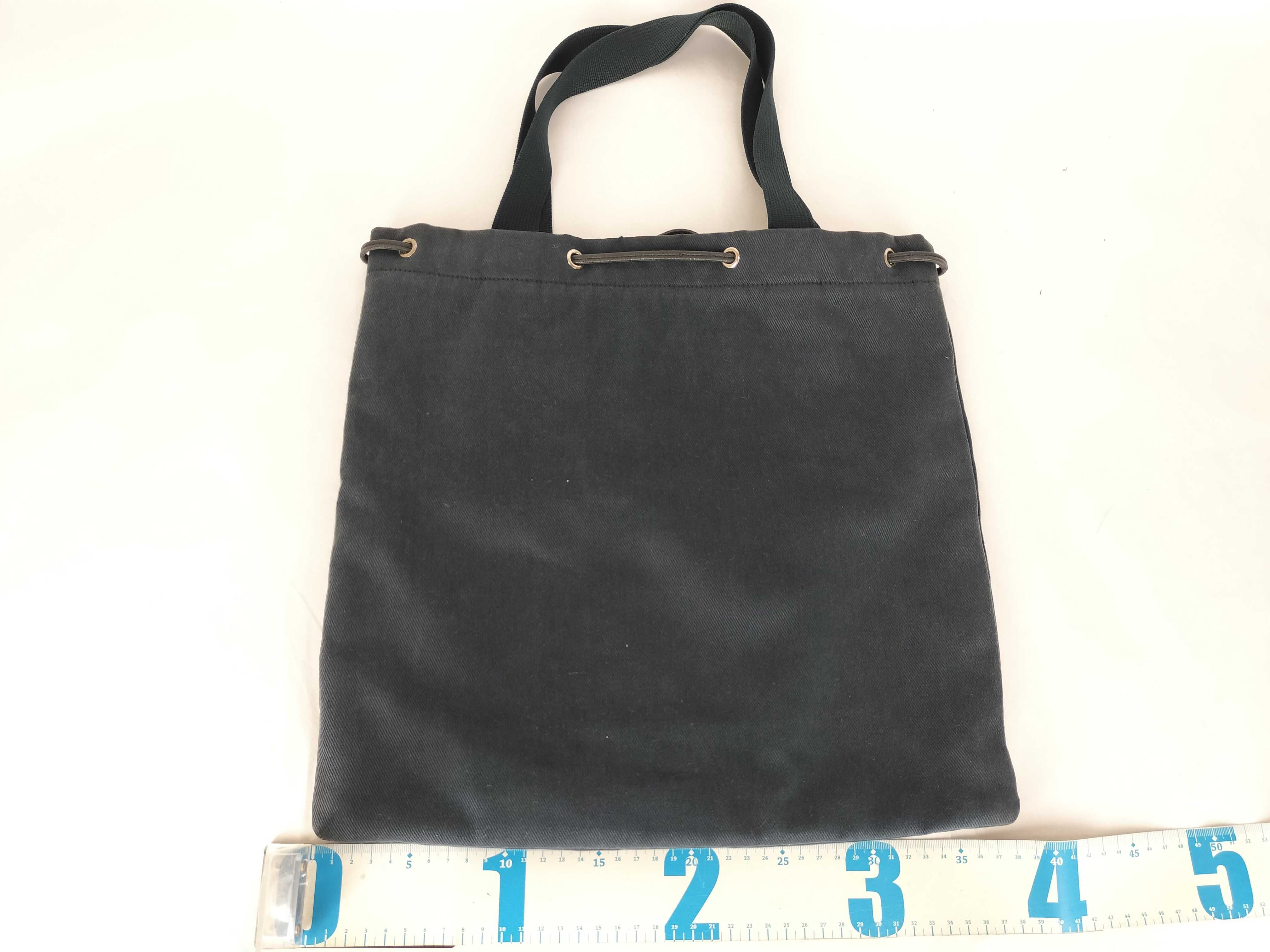 logo canvas tote bag — view 2