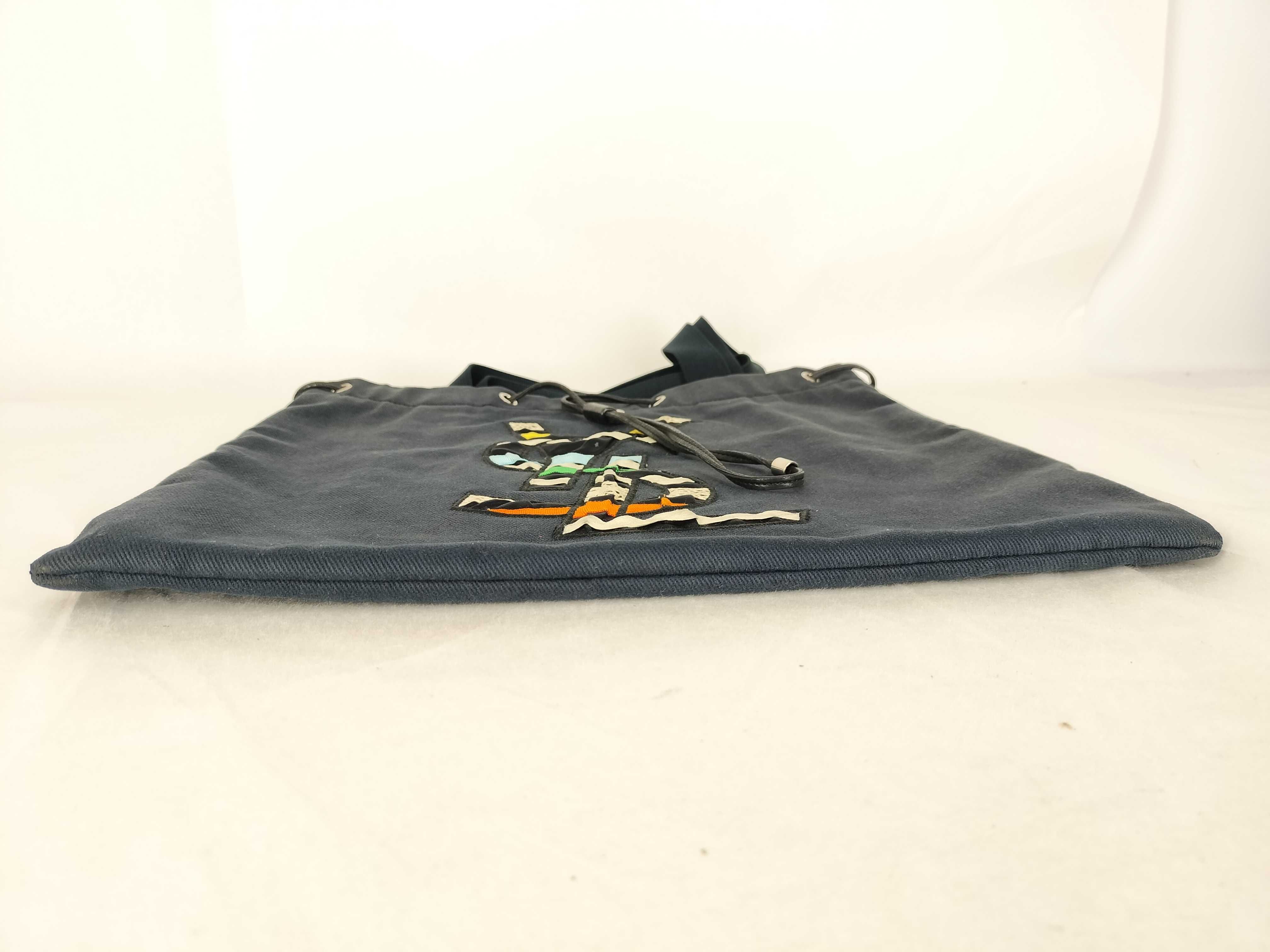 logo canvas tote bag — view 7
