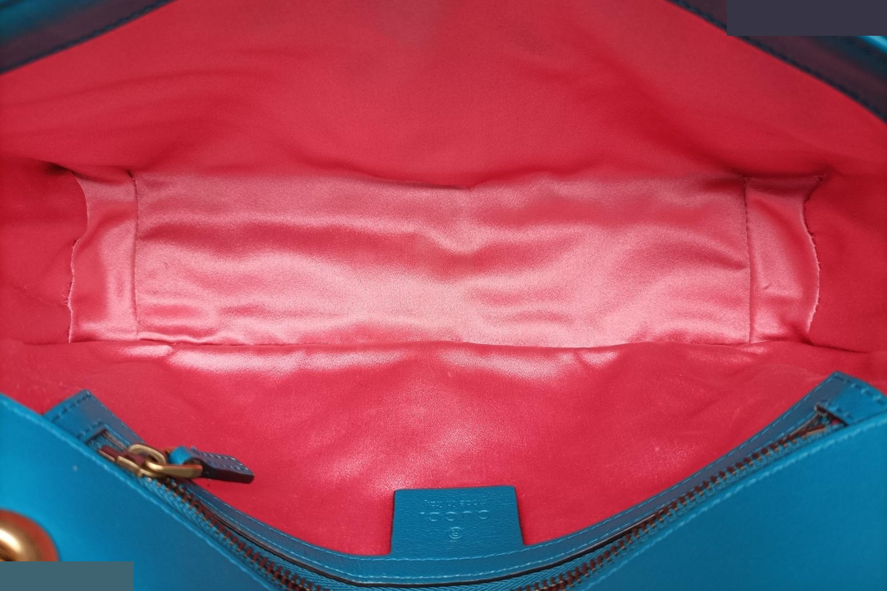 GG Marmont Velour Blue — view 6