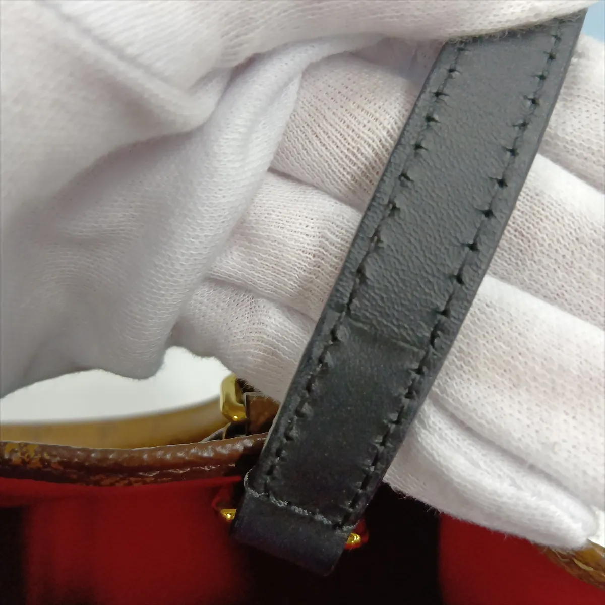 Giant Monogram Reverse OnTheGo MM M45321 Brown (RFID detected) — view 13