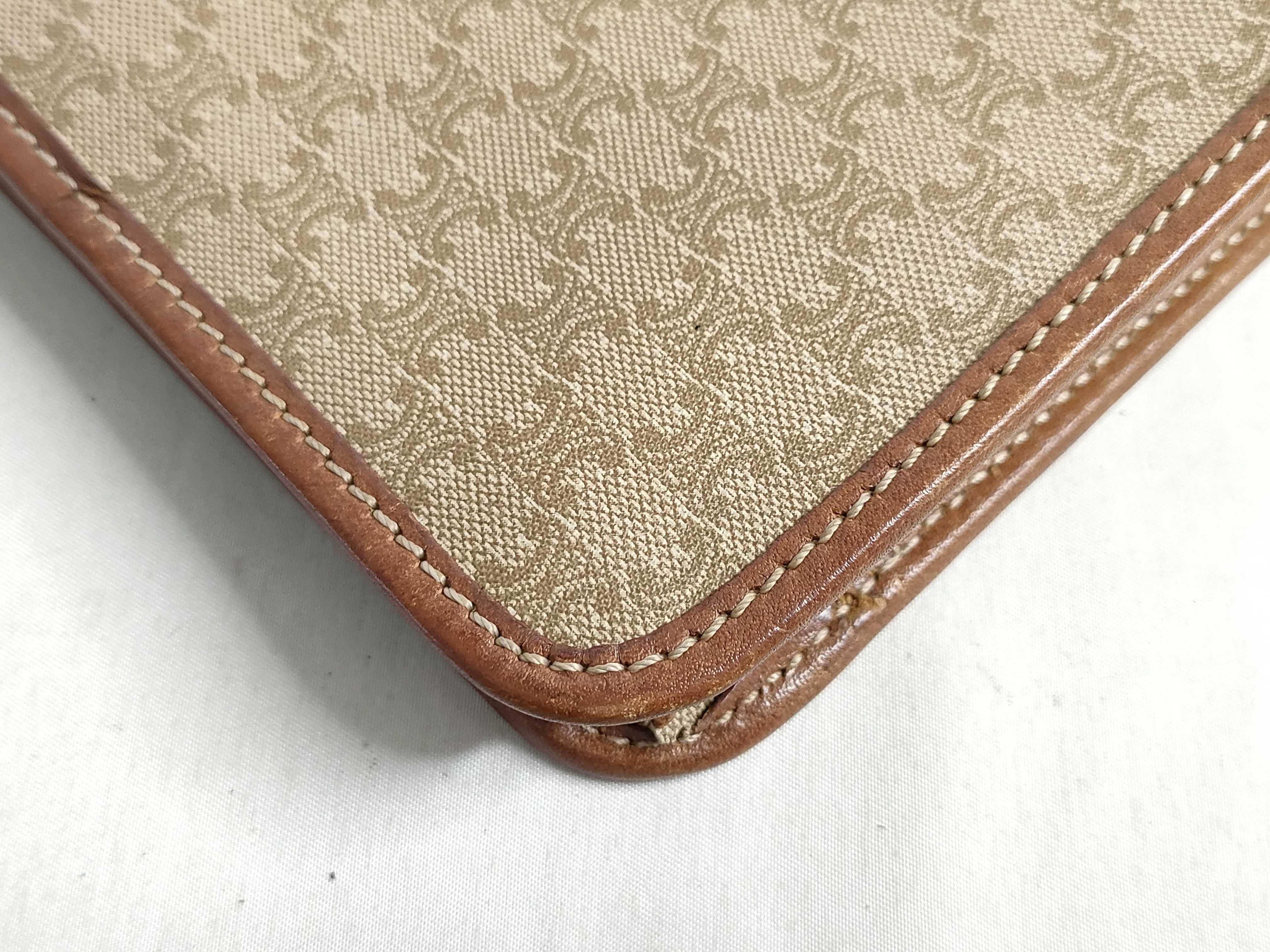 Macadam Clutch Bag, PVC Leather, Brown Clutch Bag — view 12