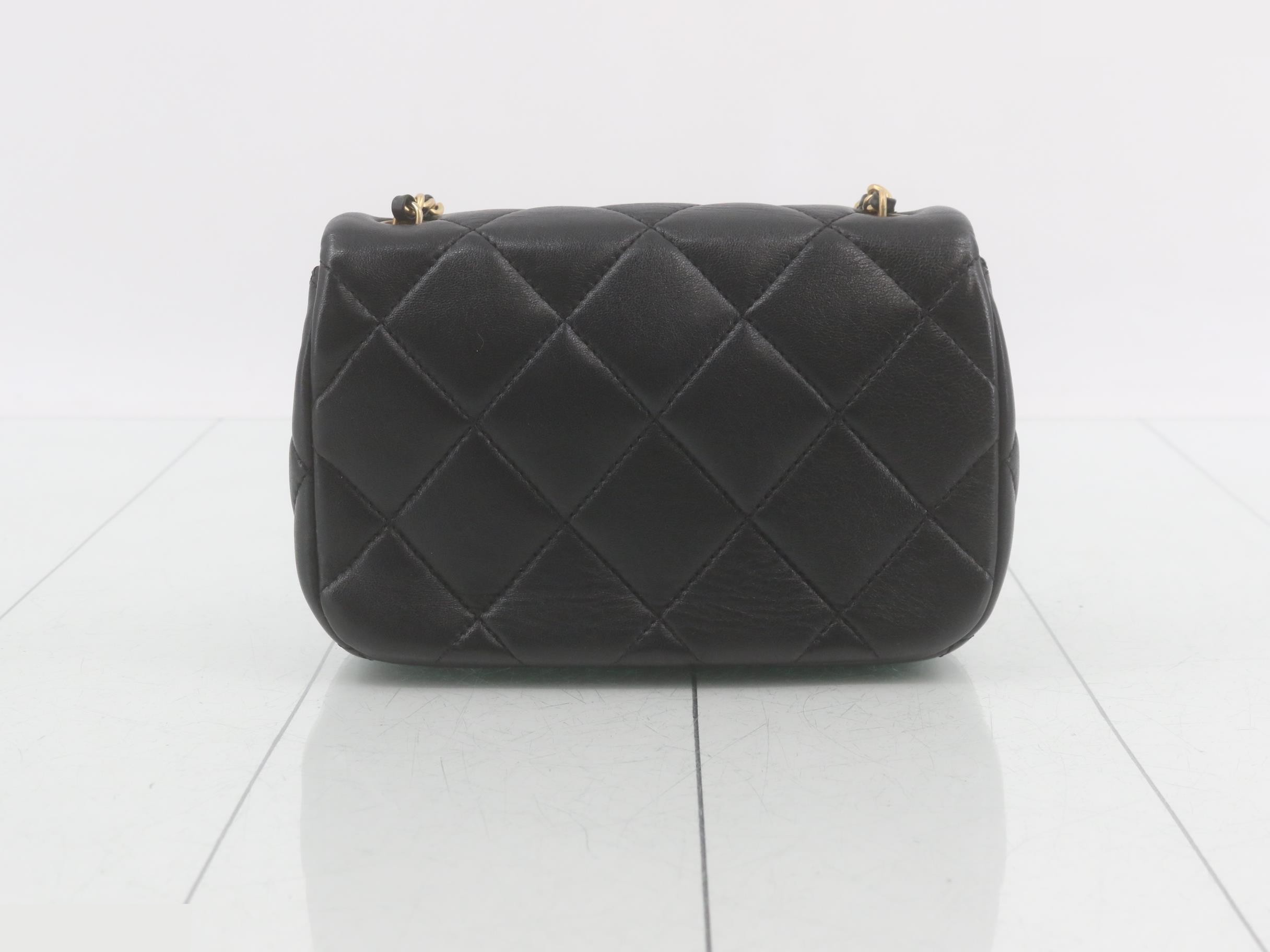 Pearl Mini Matelassé 17 Lambskin Shoulder Bag — view 2
