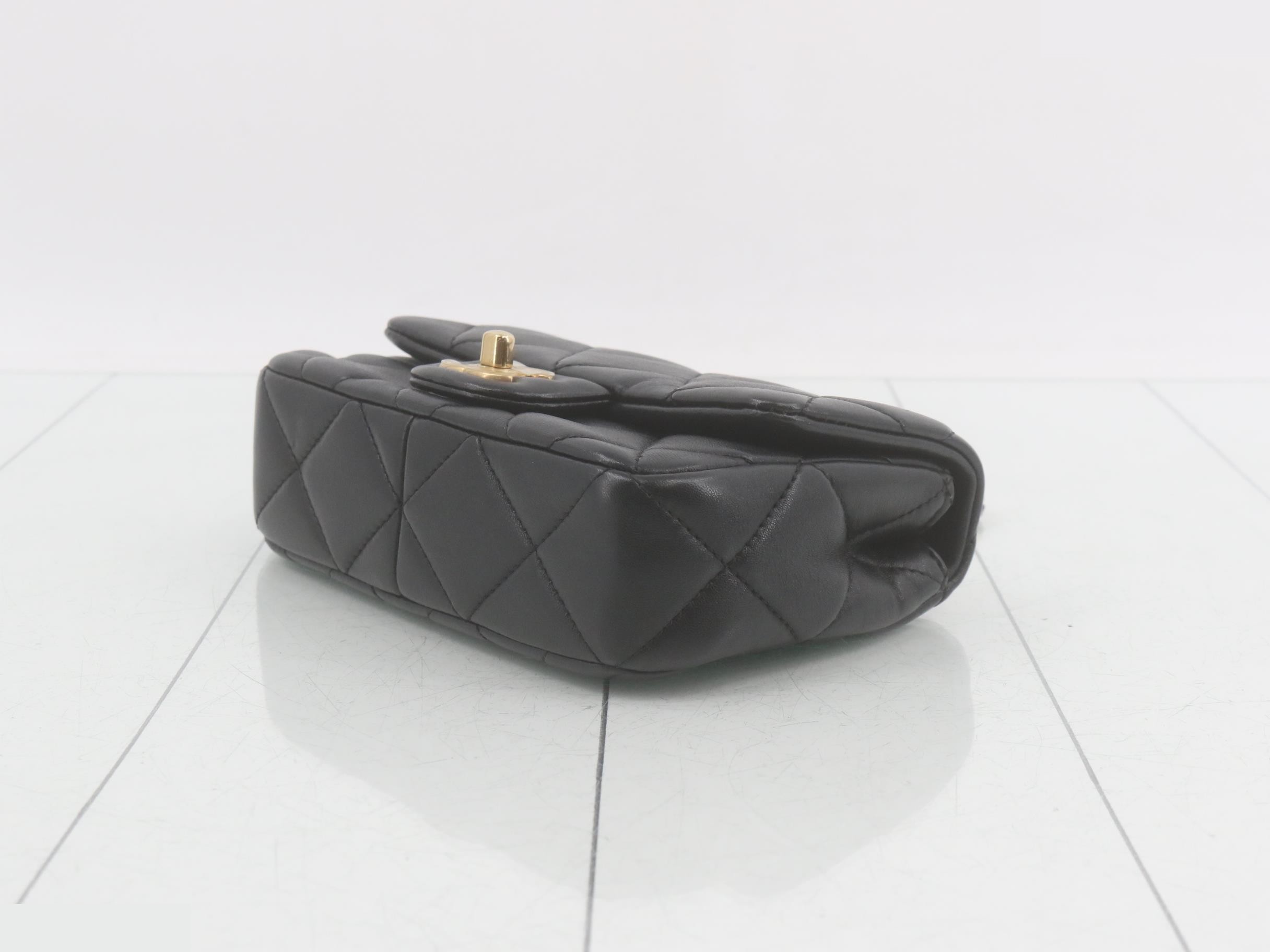 Pearl Mini Matelassé 17 Lambskin Shoulder Bag — view 6