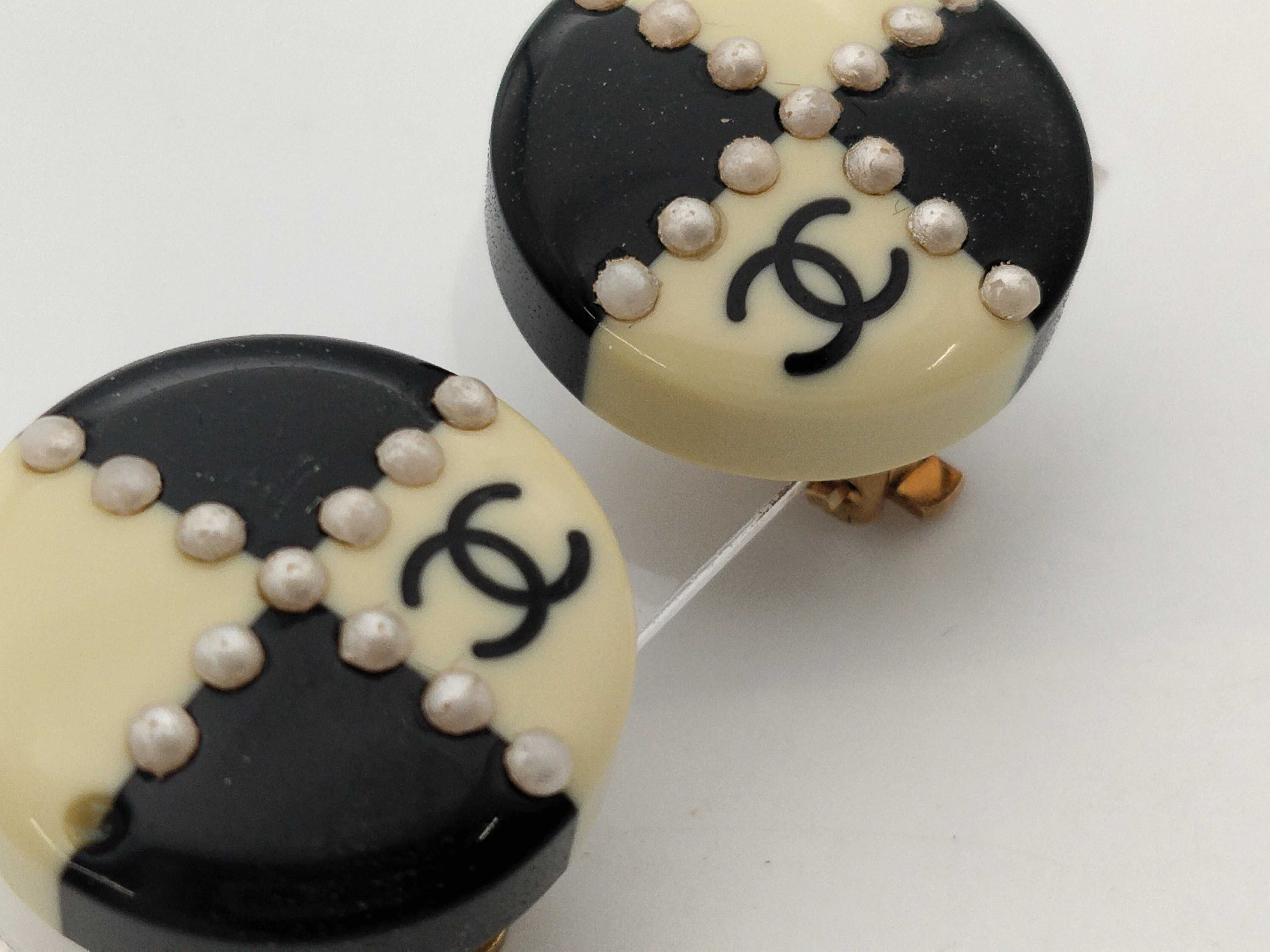 Coco Mark 02A Faux Pearl Earrings — view 7