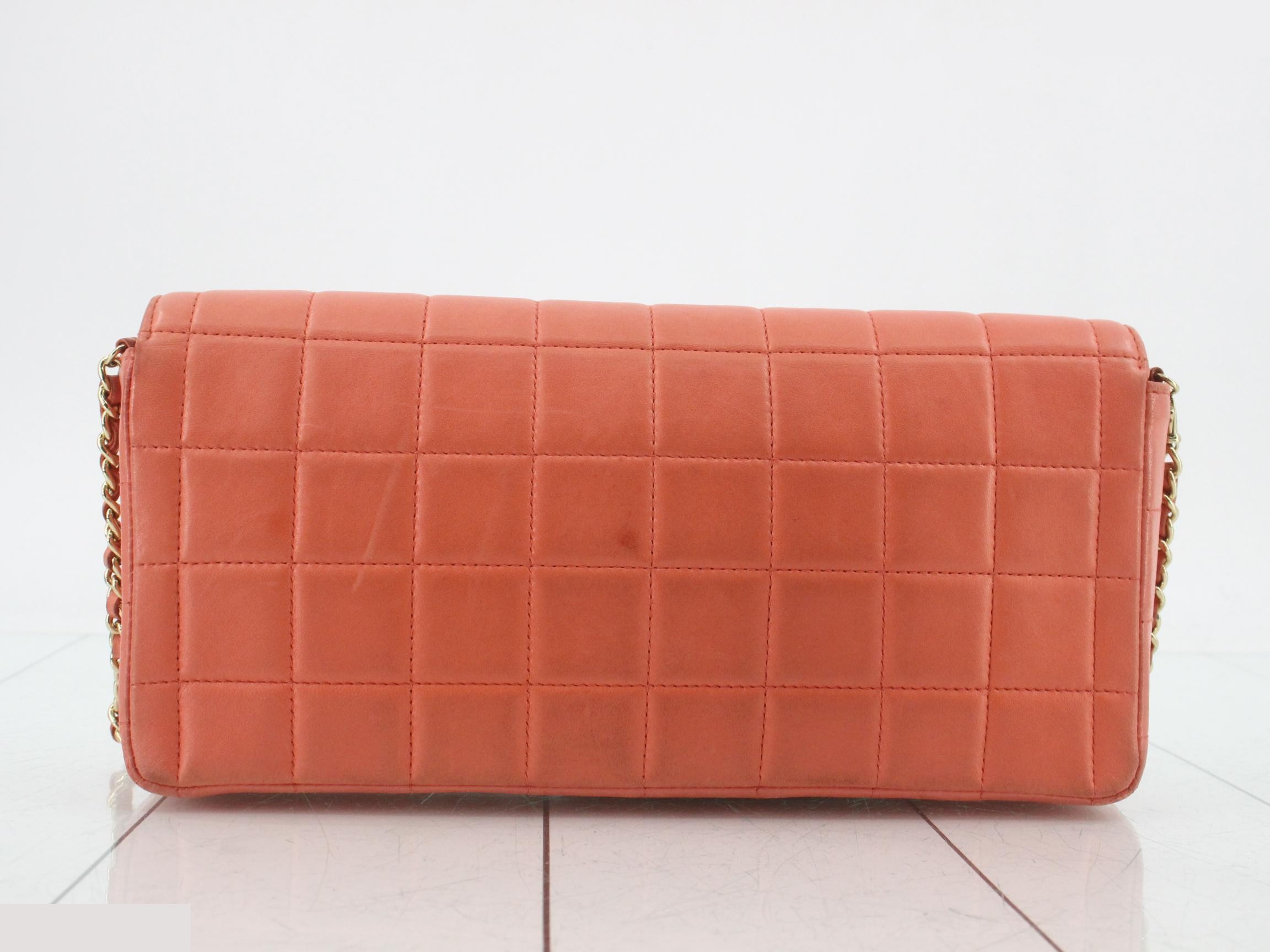 Chocolate Bar Shoulder Bag, Pink — view 2