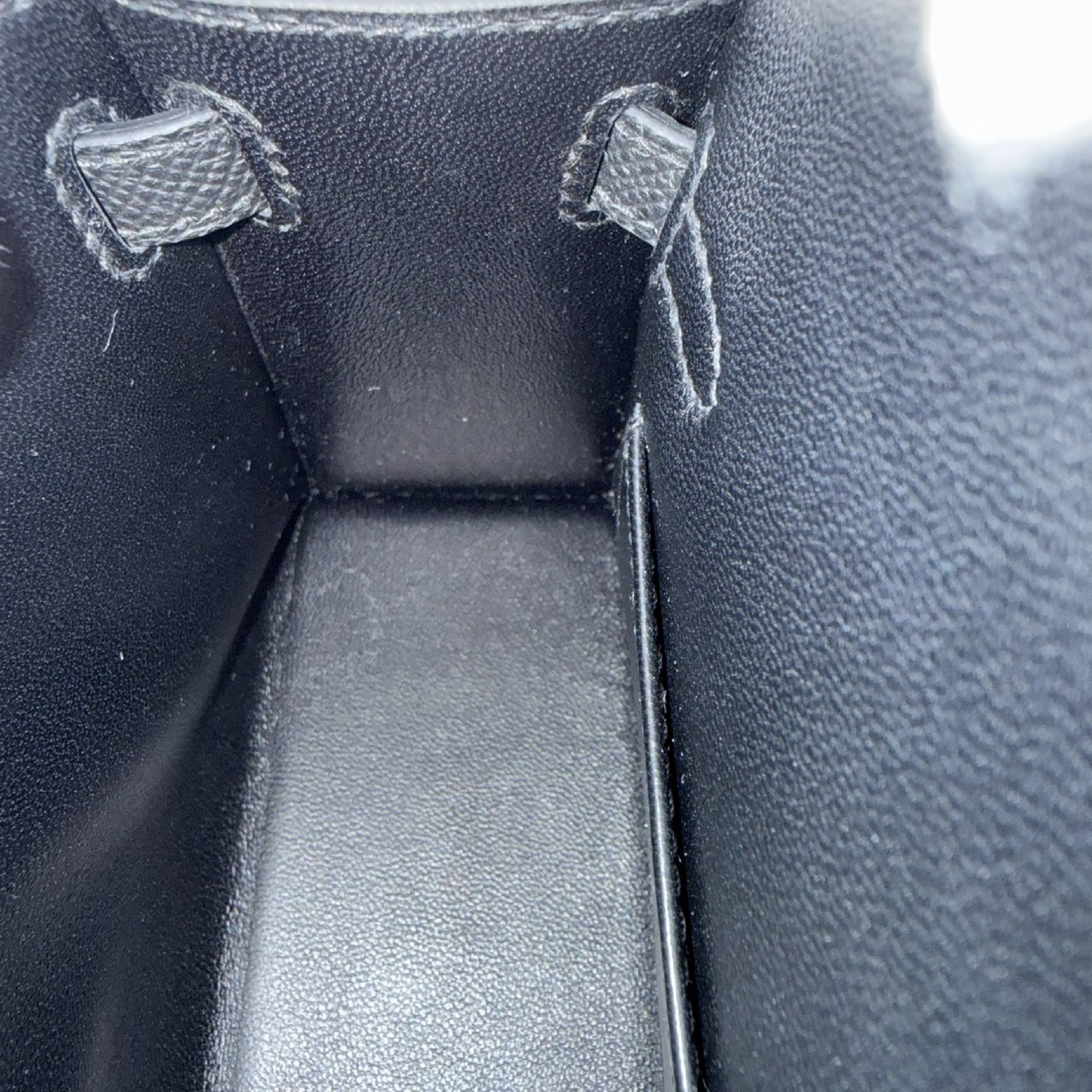 Mini Kelly Sellier Black Epsom GHW K stamp handbag — view 14