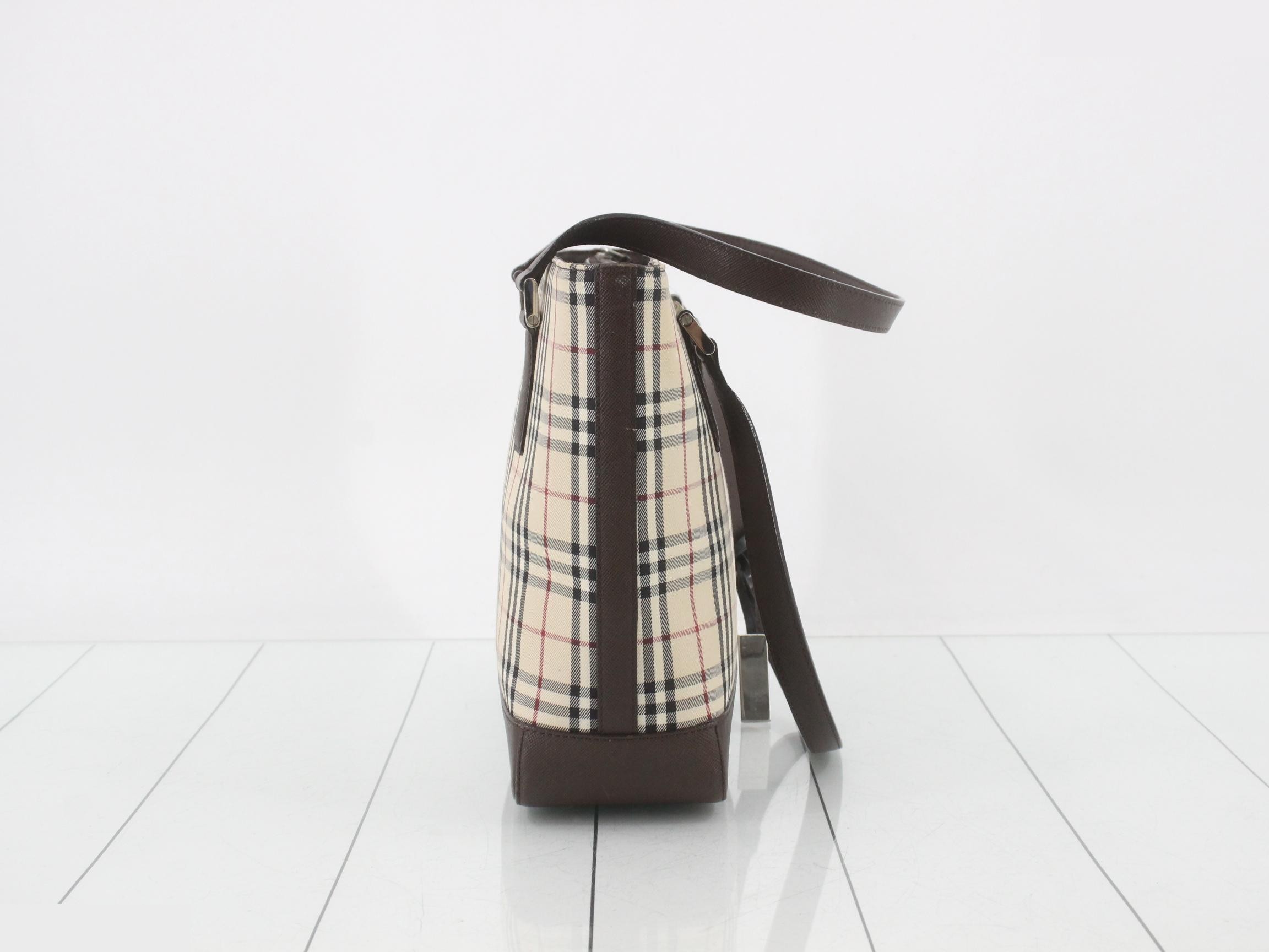 Nova Check Tote Bag — view 3
