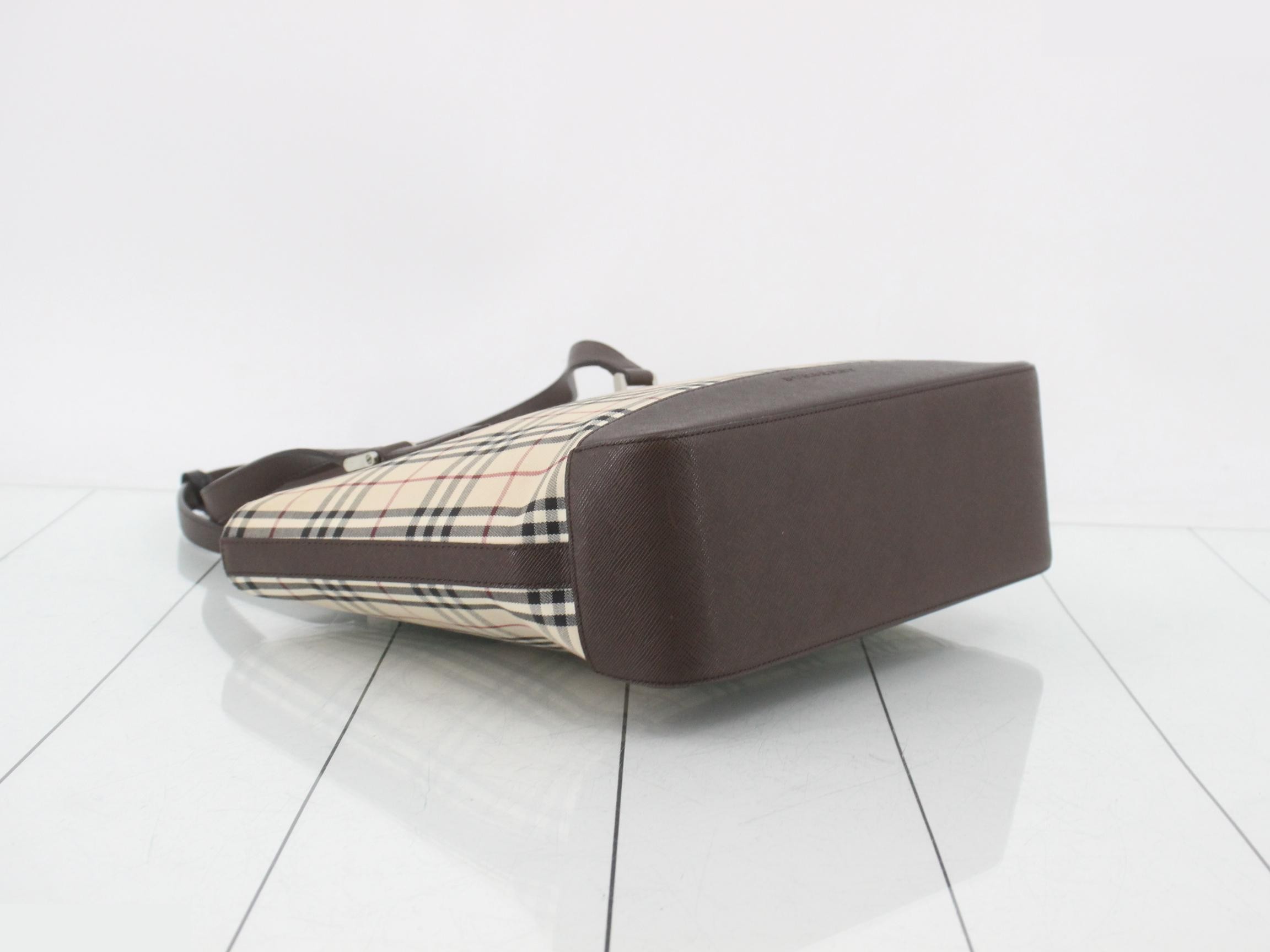 Nova Check Tote Bag — view 5