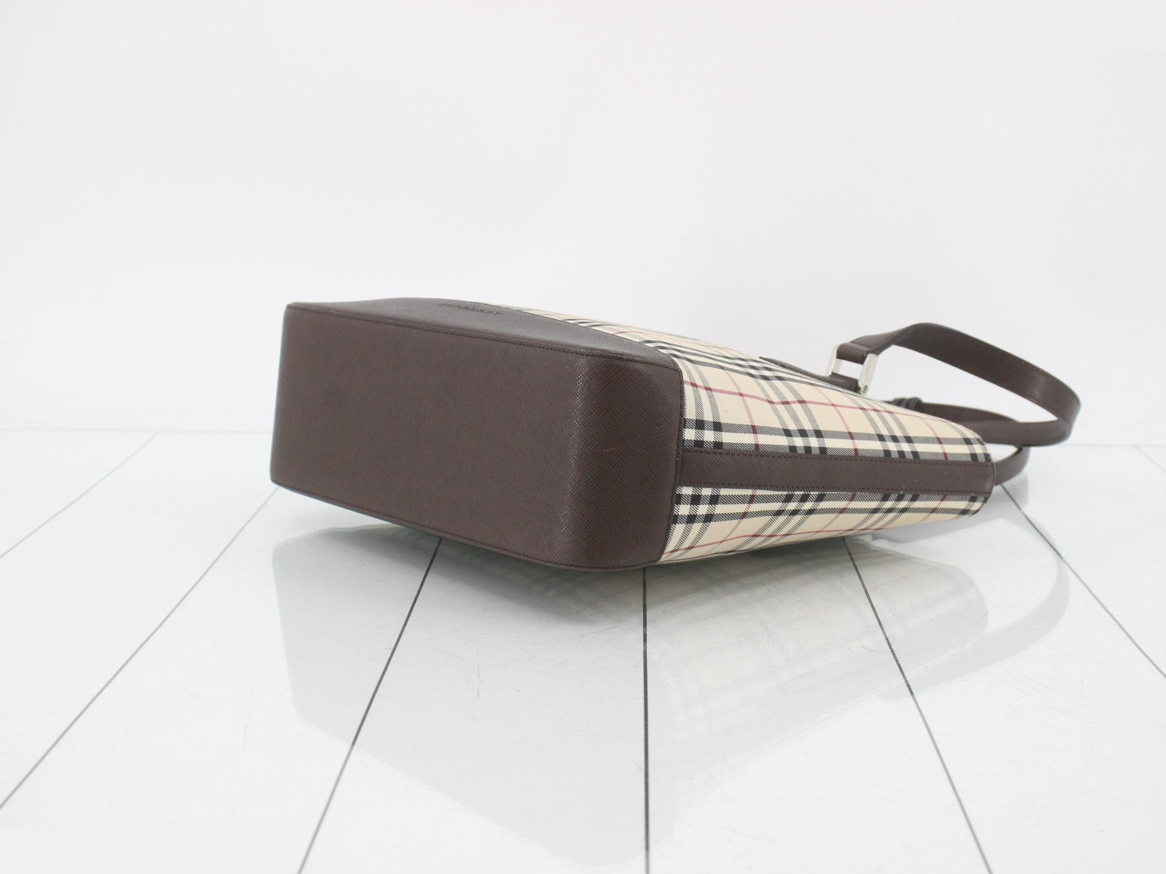 Nova Check Tote Bag — view 6