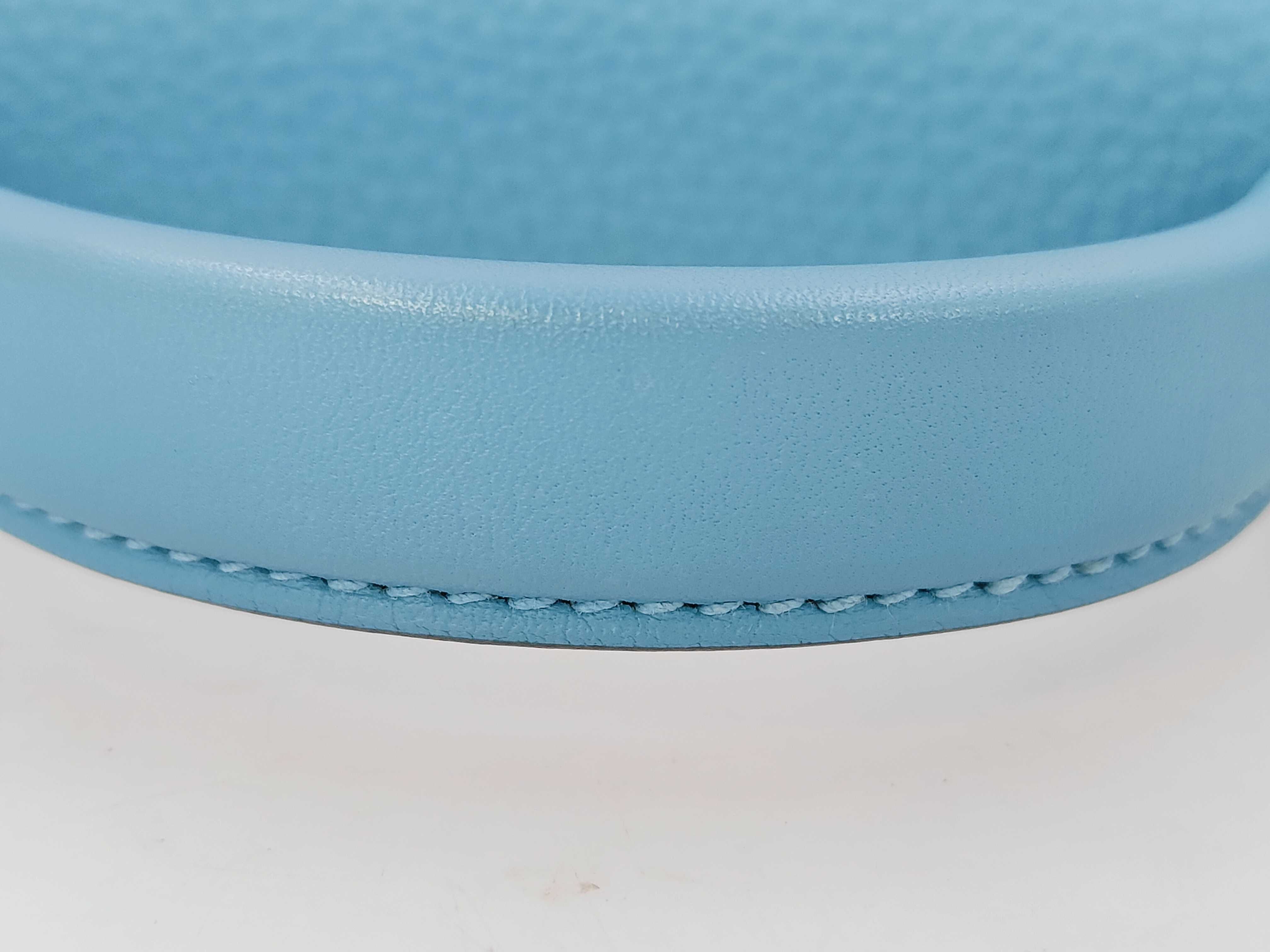 24/24 Leather 2-Way Handbag (D Stamp, Light Blue) — view 4