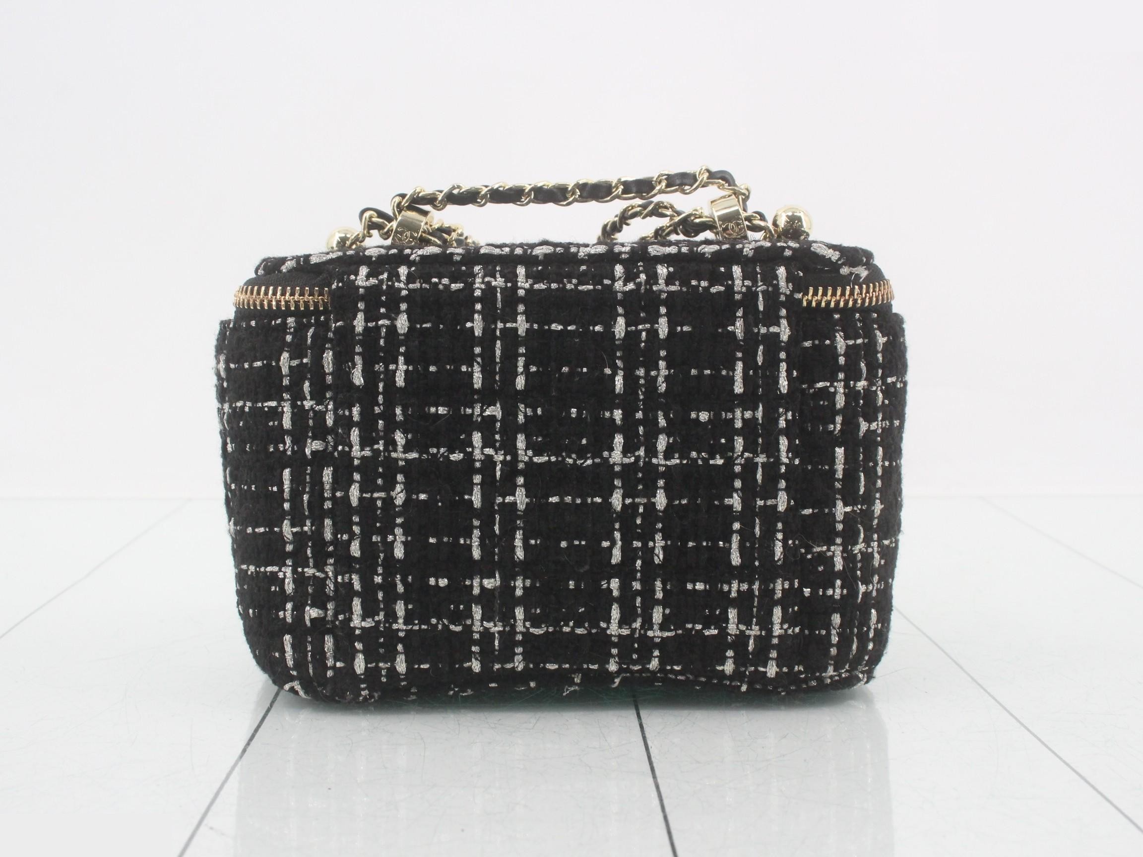 Tweed vanity bag — view 2
