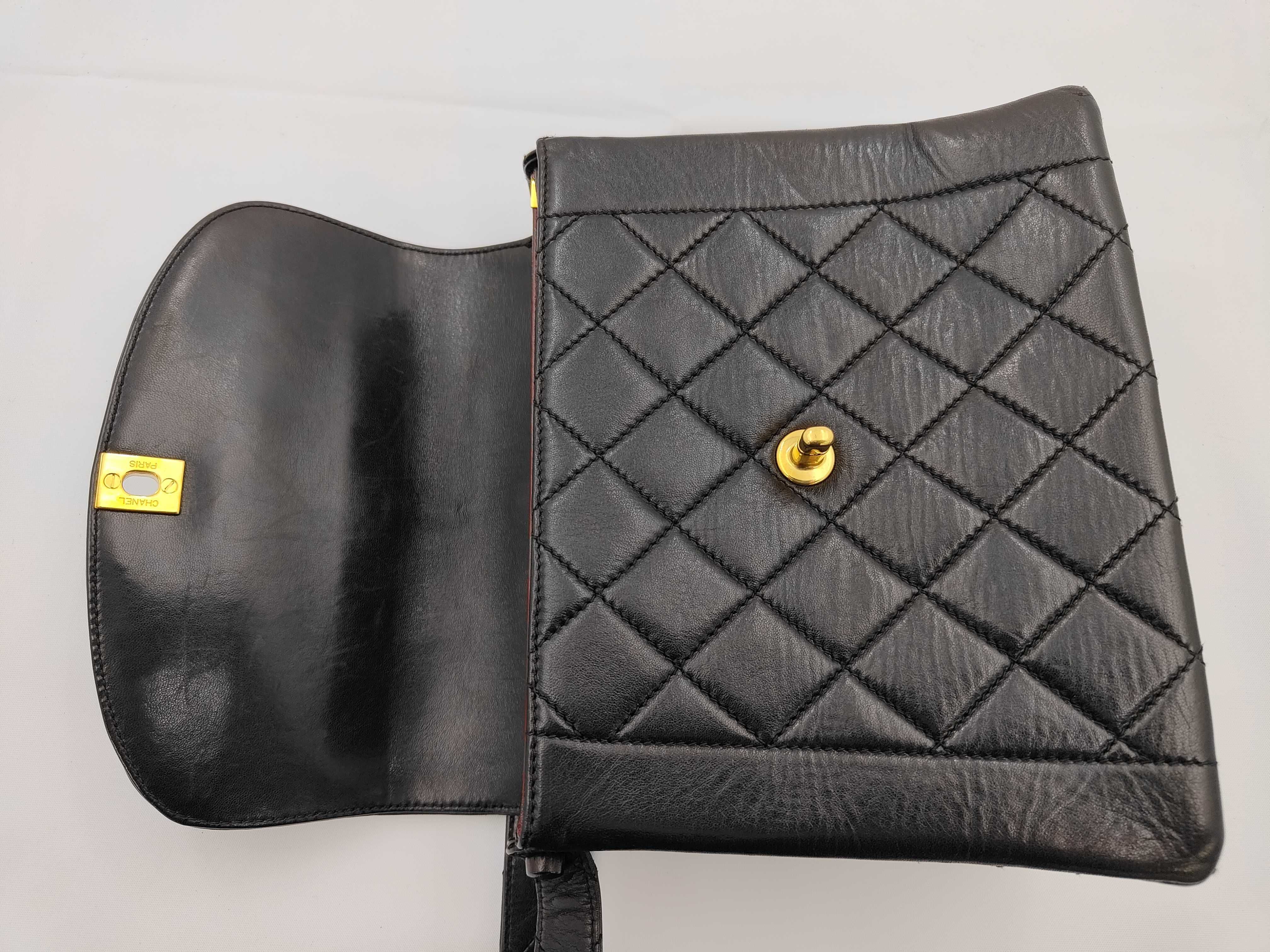 Diana Shoulder Bag, Leather, Black, Gold Hardware, 5003273 — view 14
