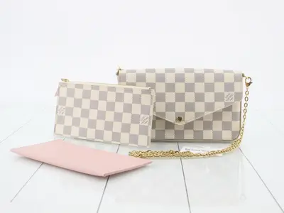 2016 Damier Azur Pochette Felicie