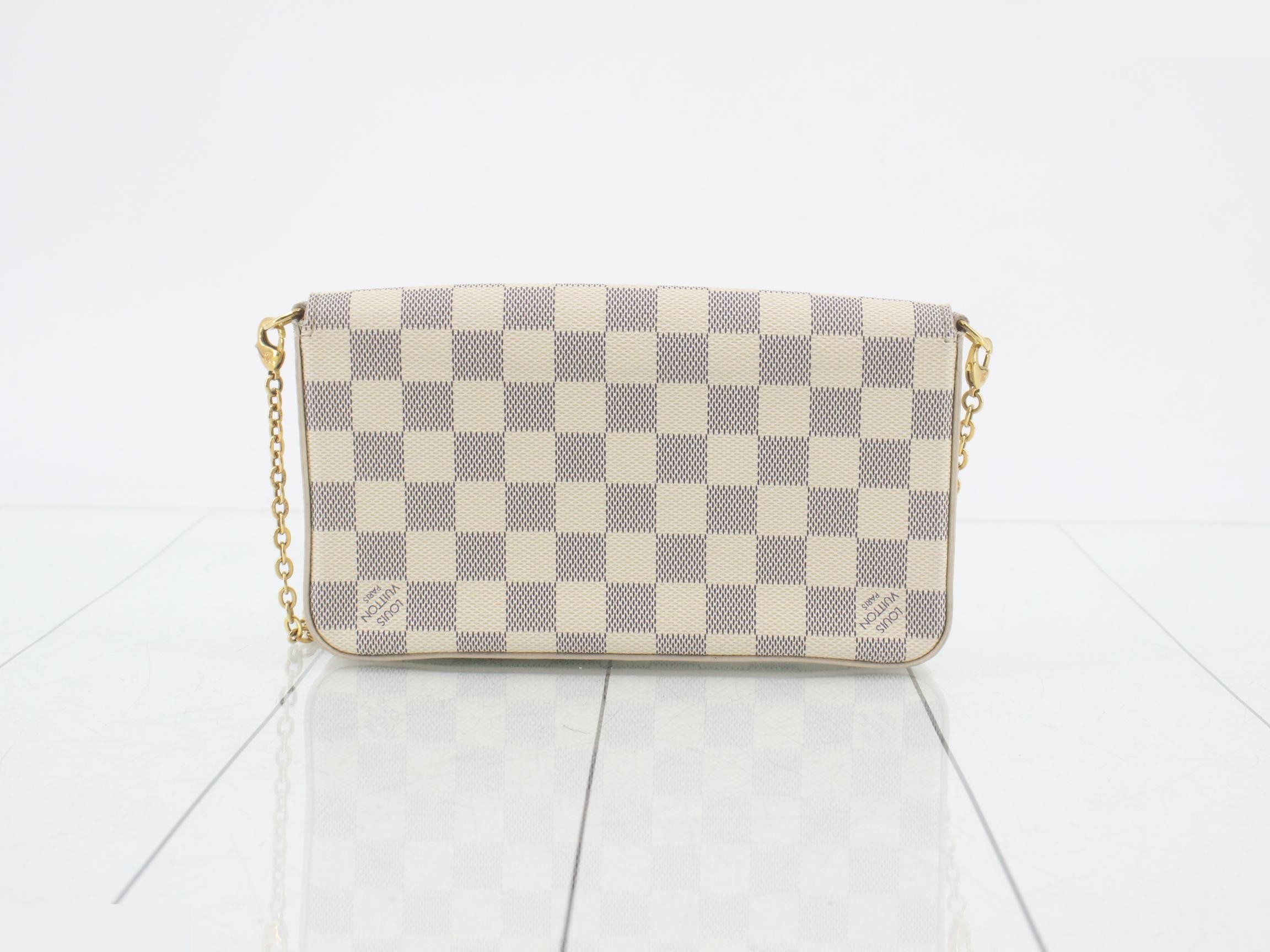 2016 Damier Azur Pochette Felicie — view 2
