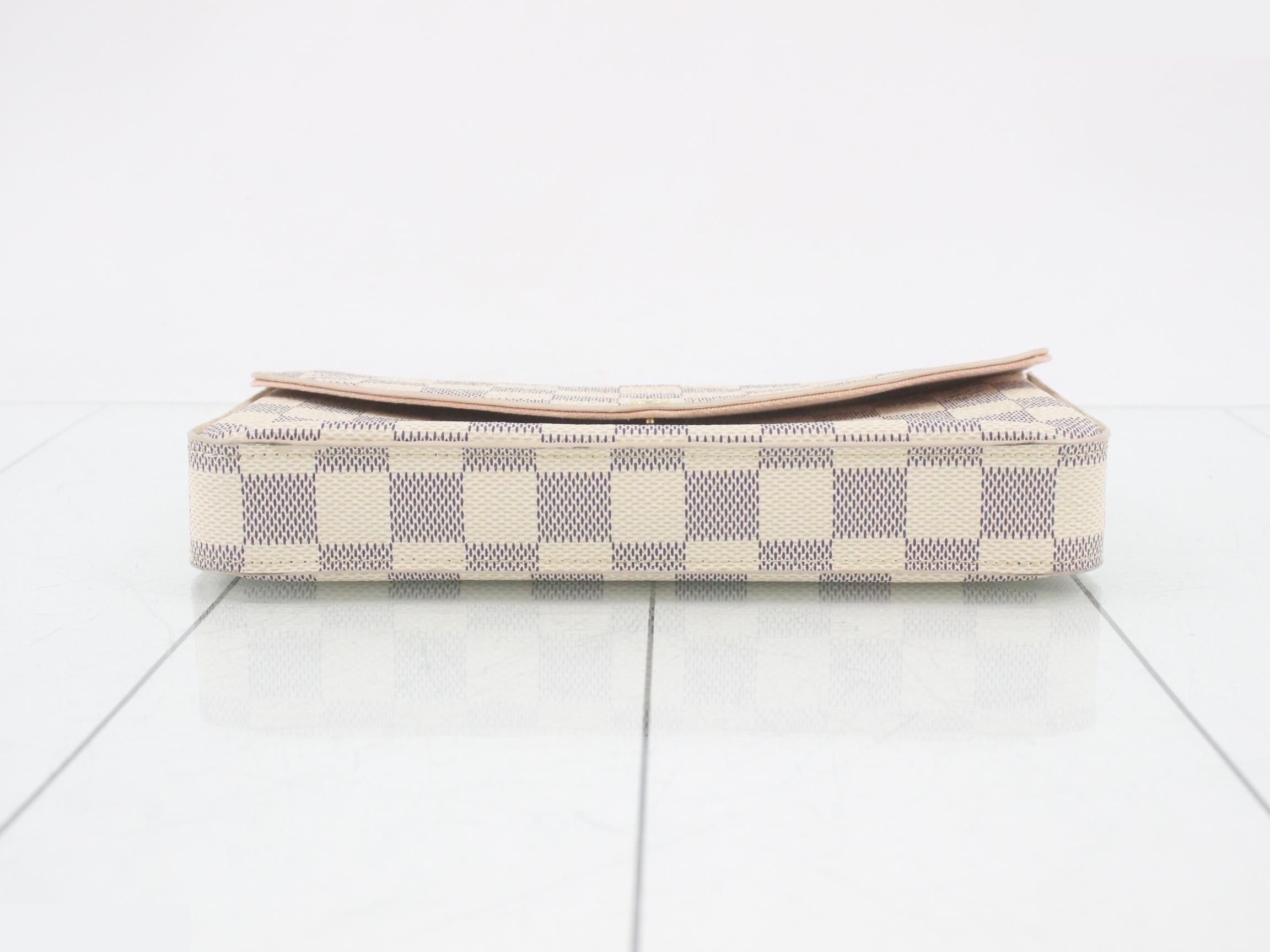 2016 Damier Azur Pochette Felicie — view 3