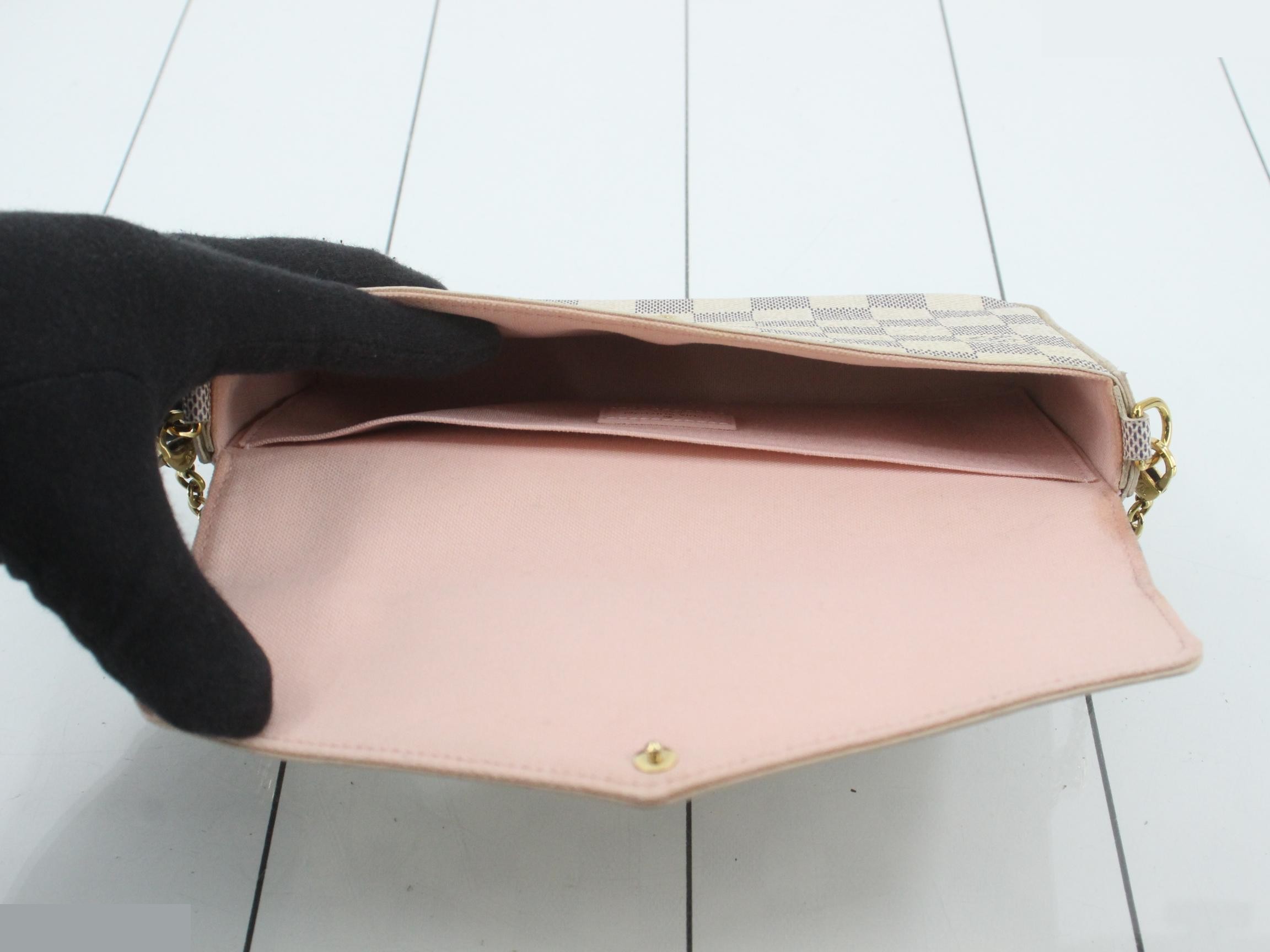 2016 Damier Azur Pochette Felicie — view 4
