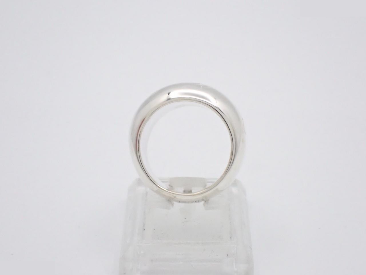 logo wide ring, 925 sterling silver, polished, size #12, 16.6g — view 3