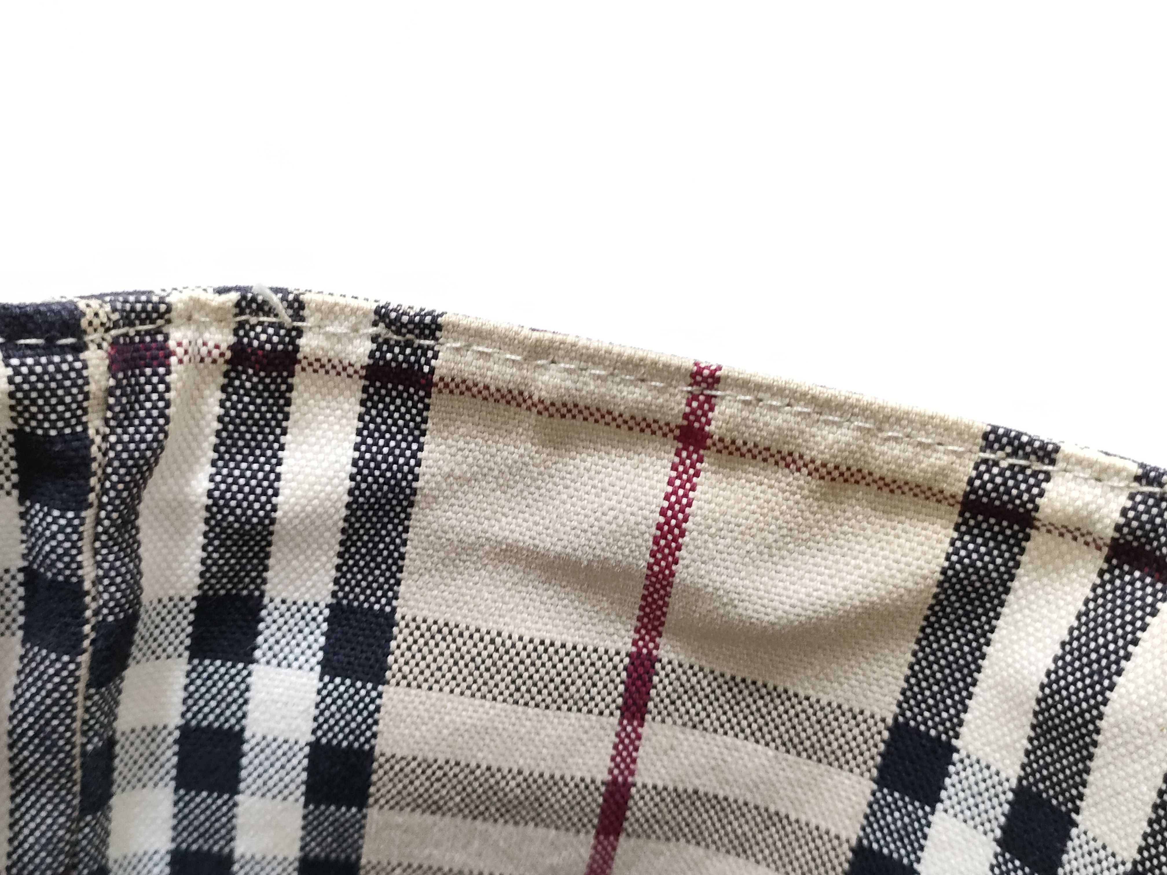 Nova Check Tote Bag with Rubber Bottom — view 11